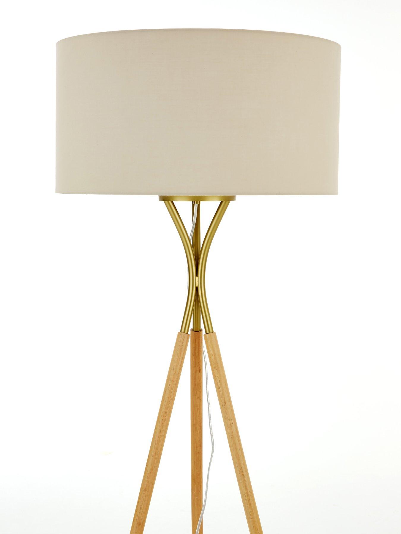 Image 4 of 7 of The Very Collection Lili Tripod Floor Lamp