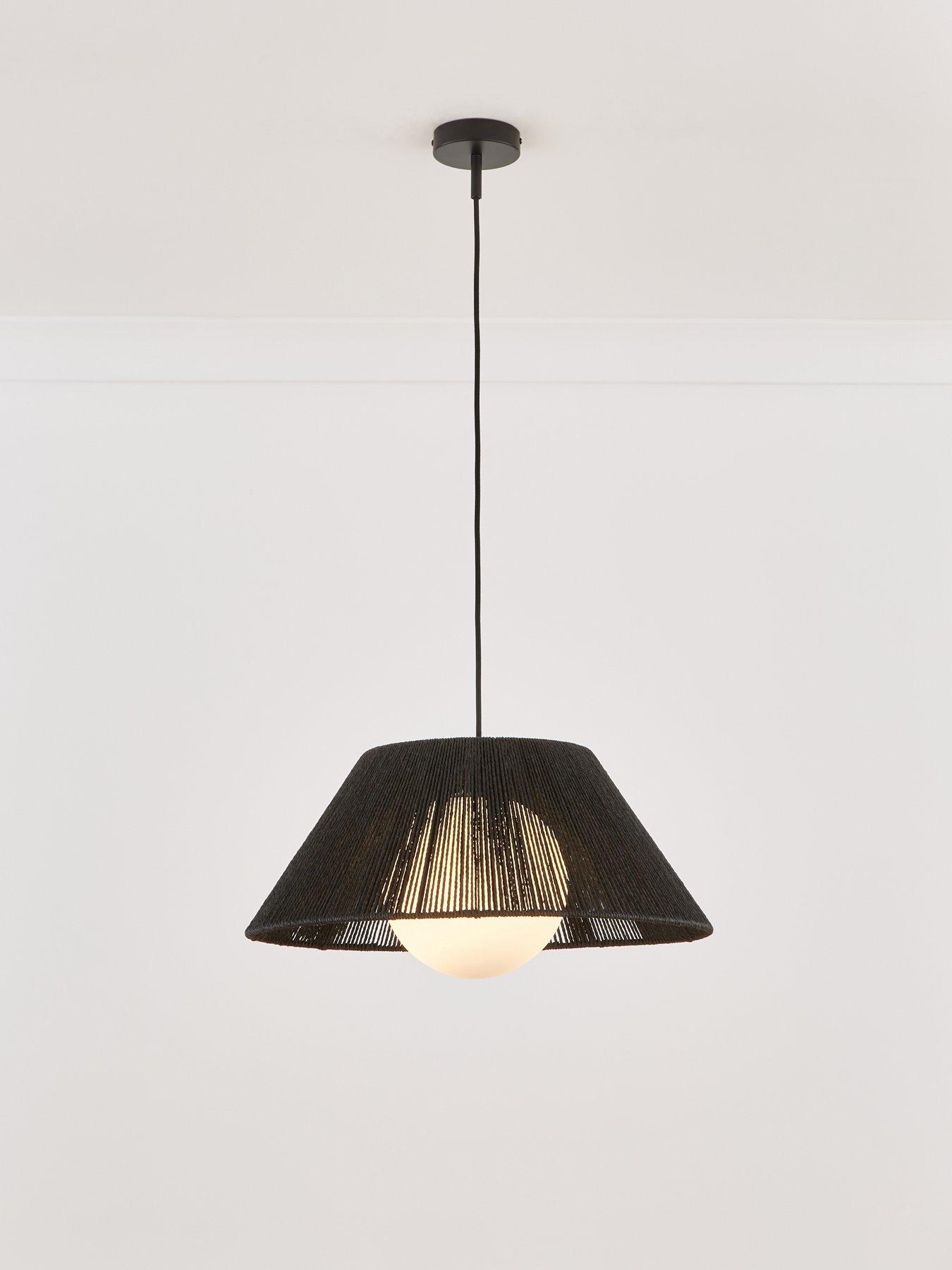 Very Home String Pendant With Opal Glass