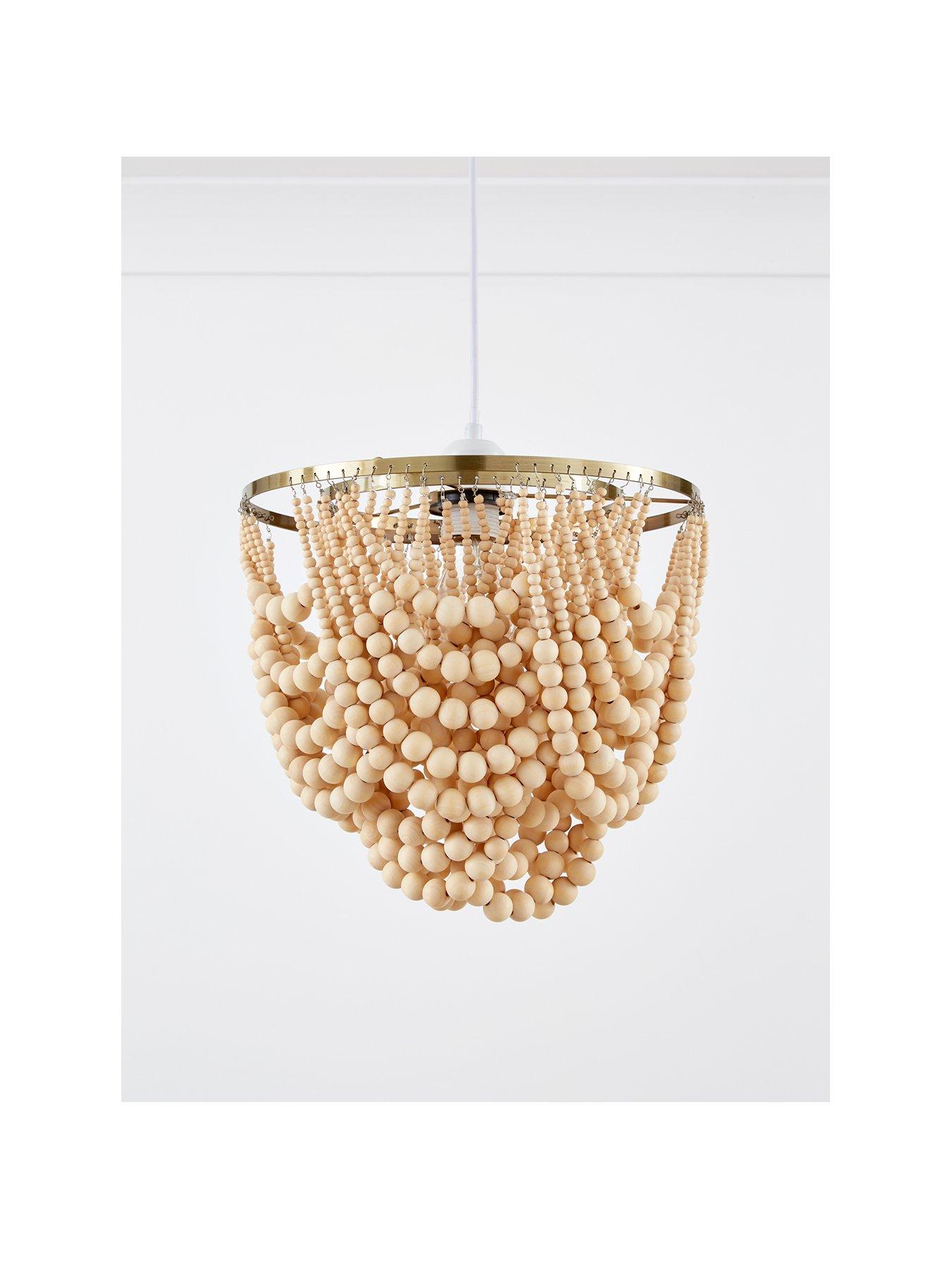 the-very-collection-miller-wooden-bead-easy-fit-ceiling-light-shadestillFront