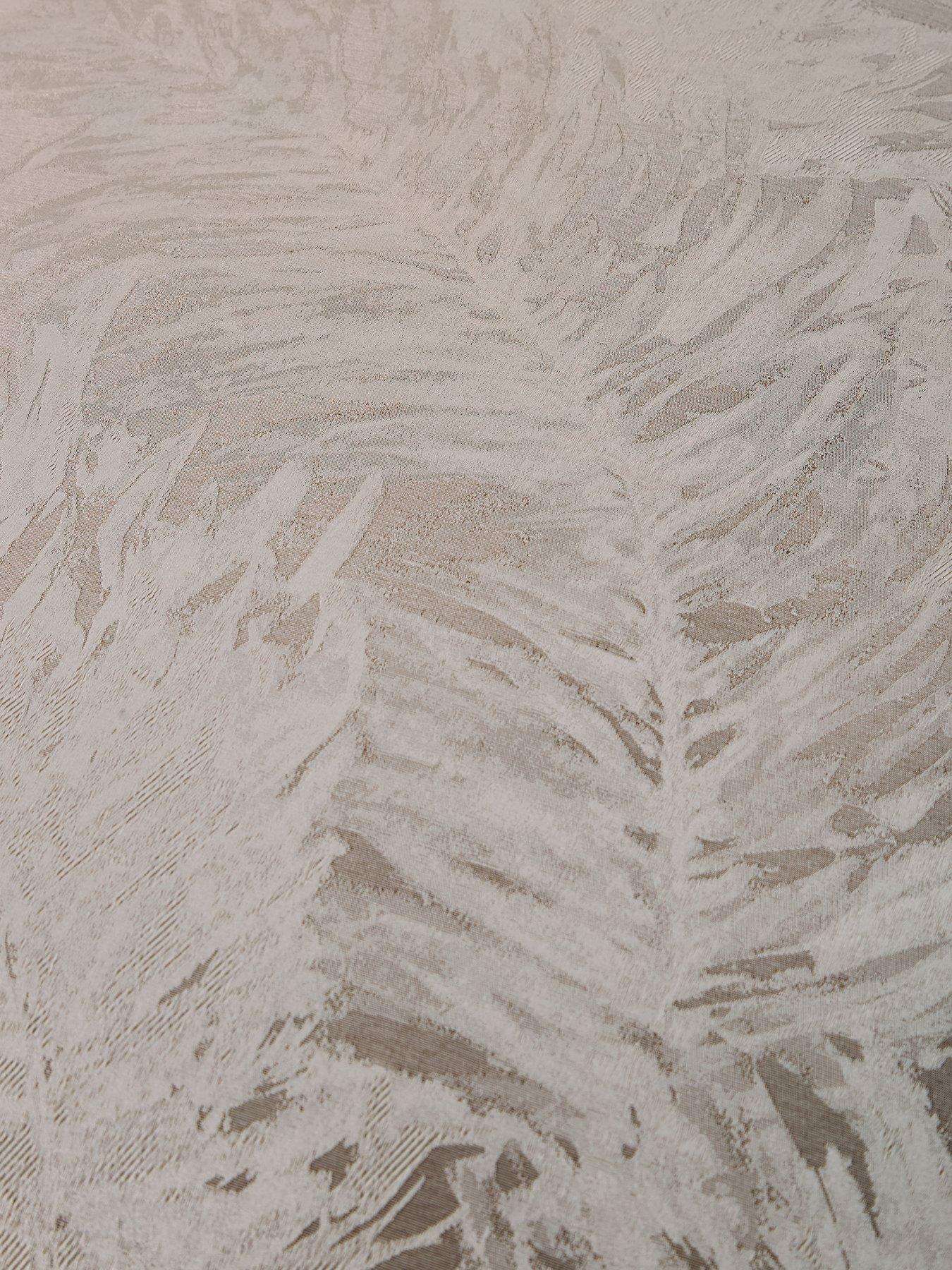 Image 5 of 5 of The Very Collection Luxe Palm Leaf Jacquard Duvet Cover Set