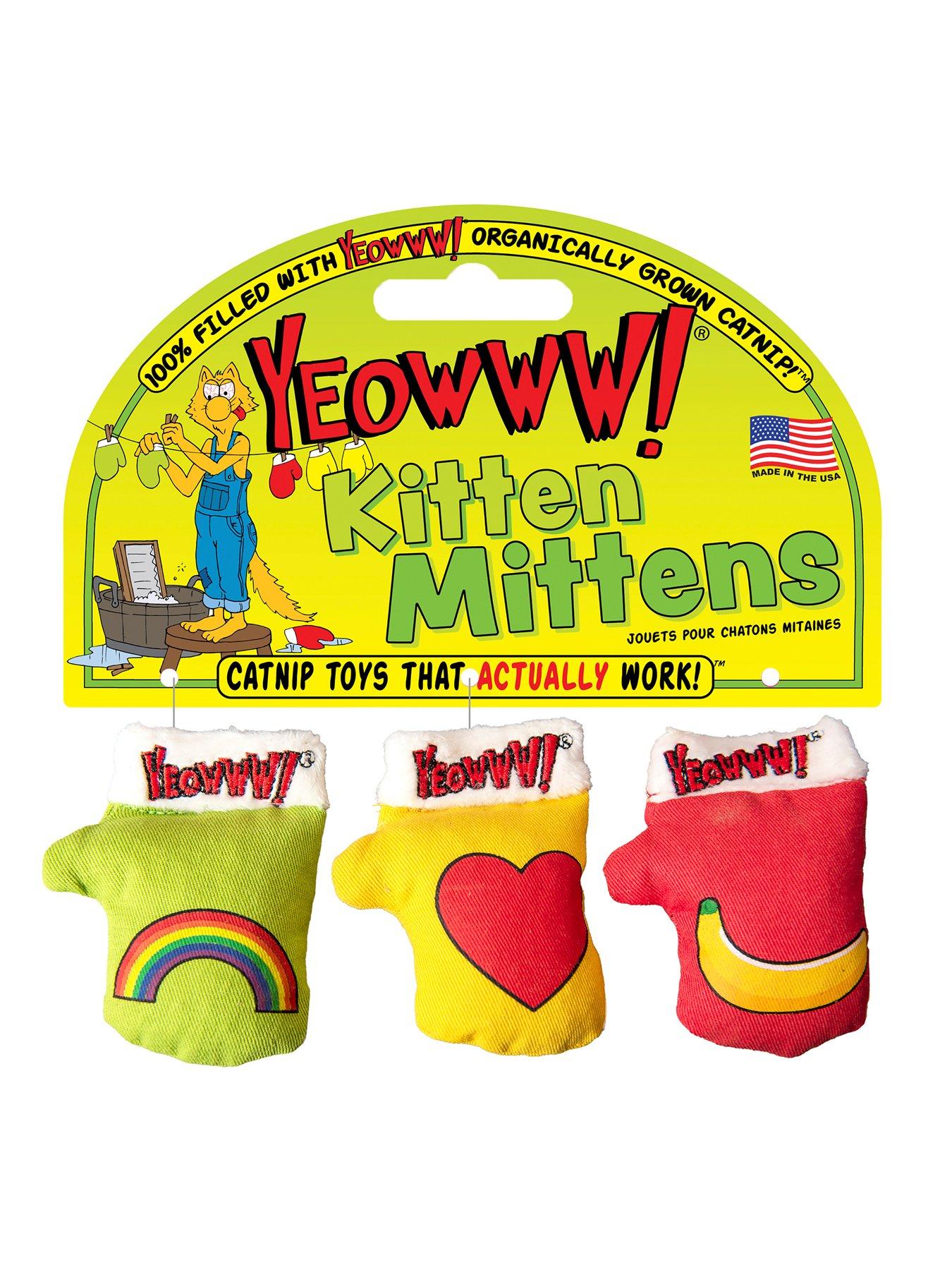 Image of Rosewood Yeowww 3 Kitten Mittens