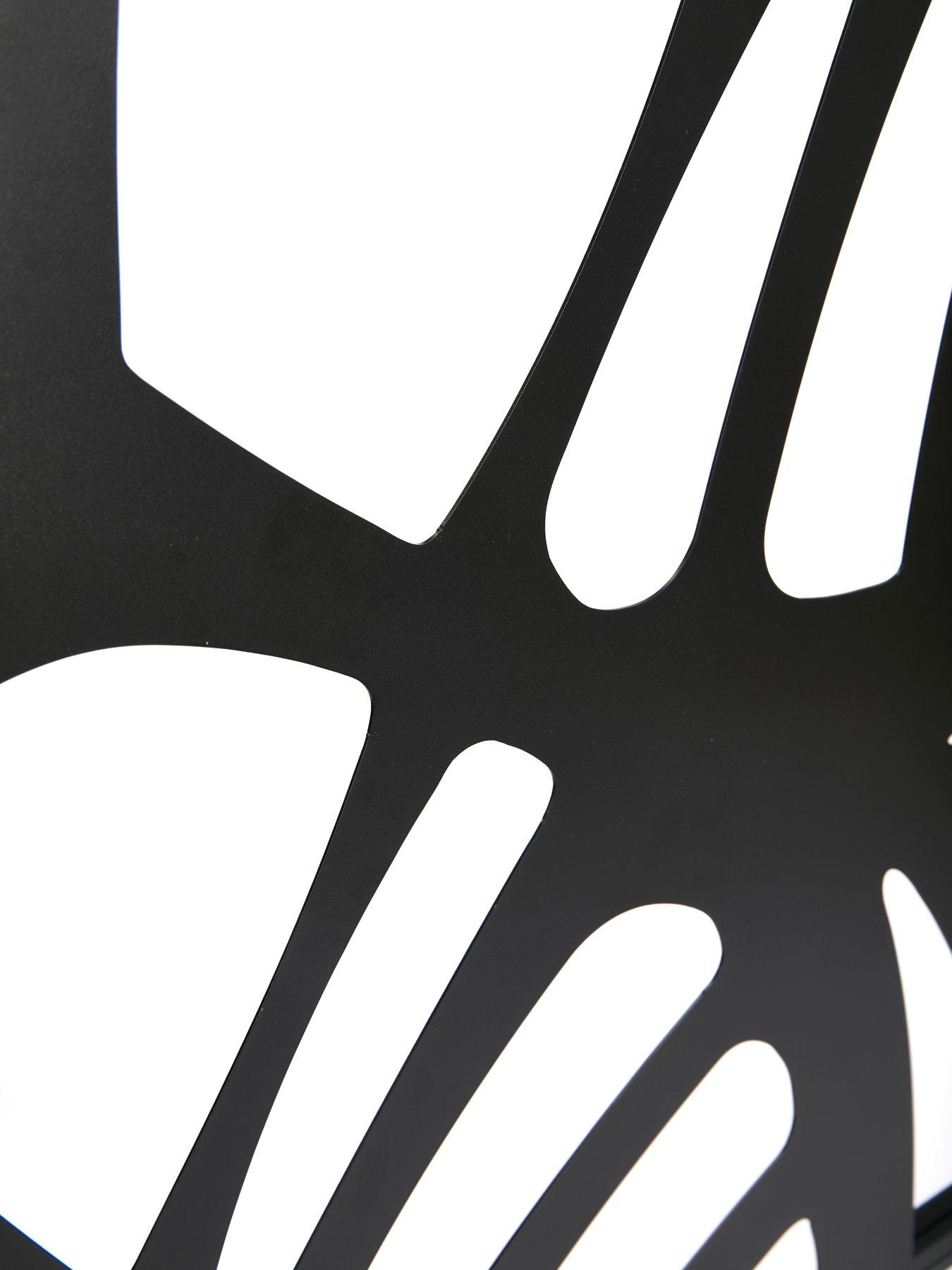 the-very-collection-vertical-leafnbspmetal-garden-screennbspfree-standing-3-sheetsdetail