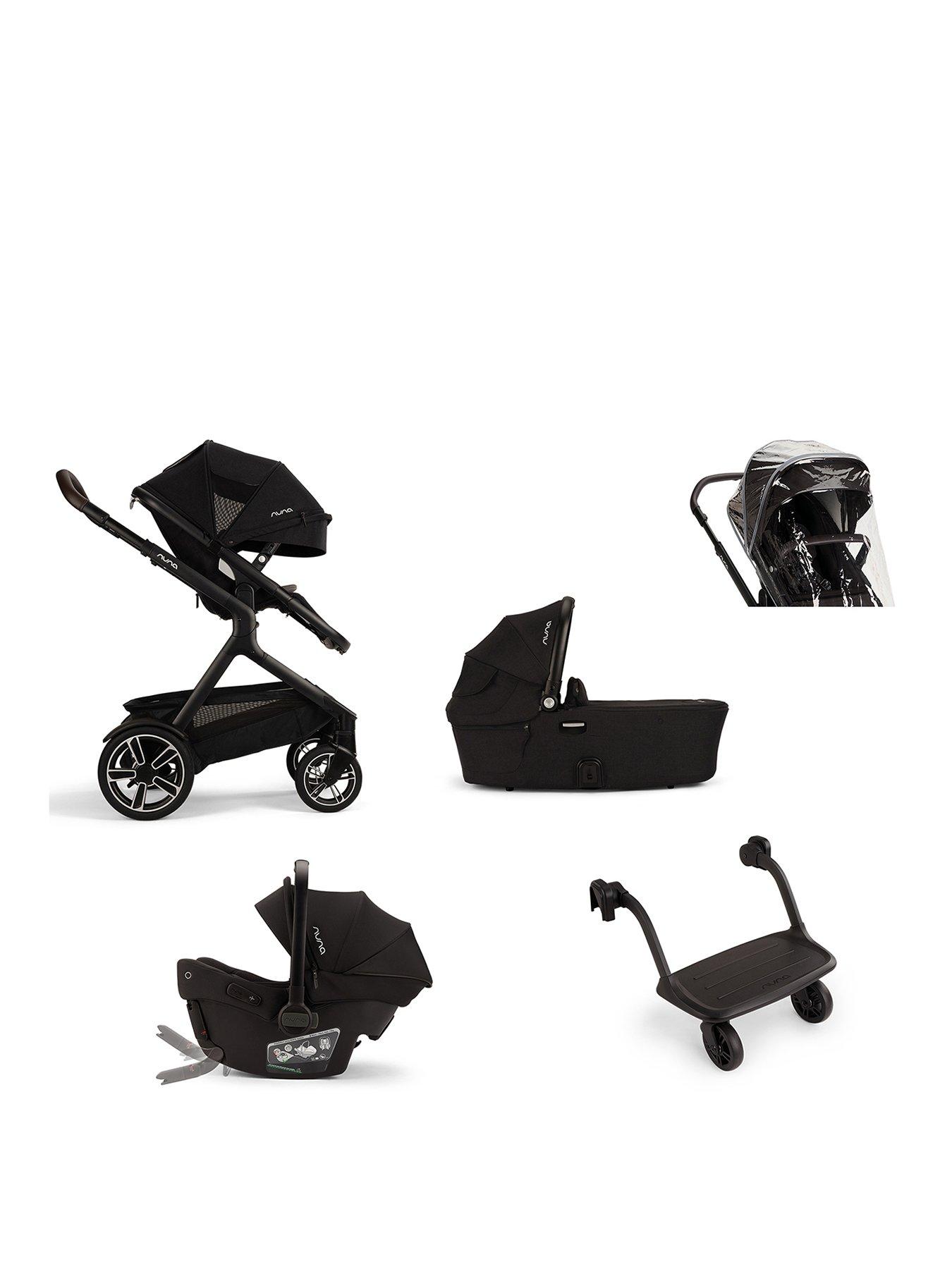 Image of Nuna DEMI next Urbn Bundle with PIPA Urbn Car Seat and Rider Board