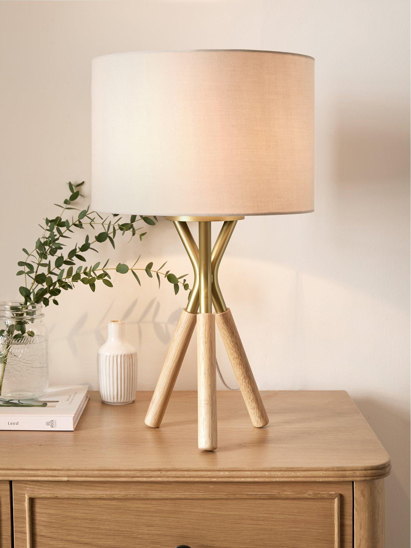 Image 1 of 6 of The Very Collection Lili Tripod Table Lamp
