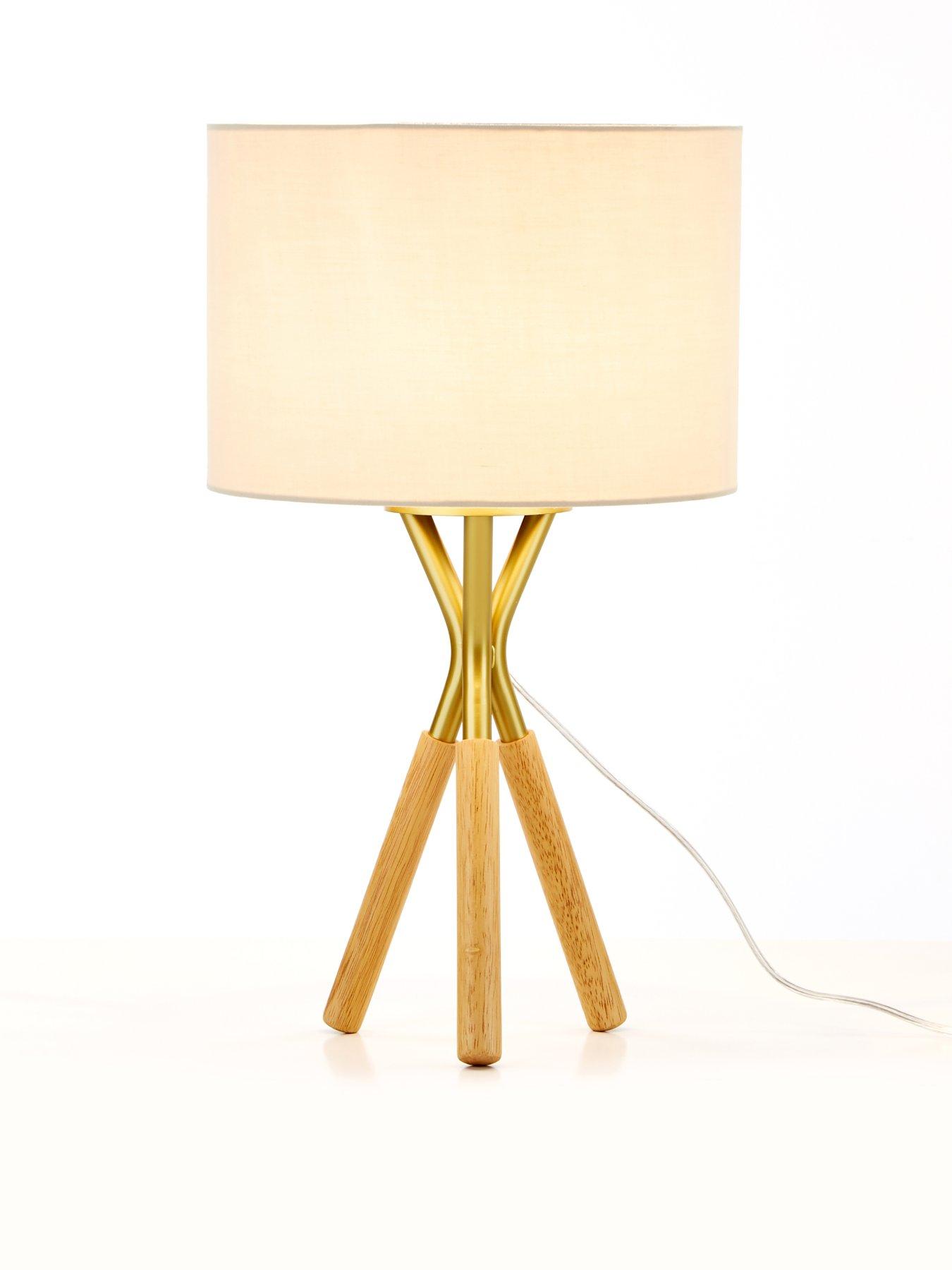 Image 3 of 6 of The Very Collection Lili Tripod Table Lamp