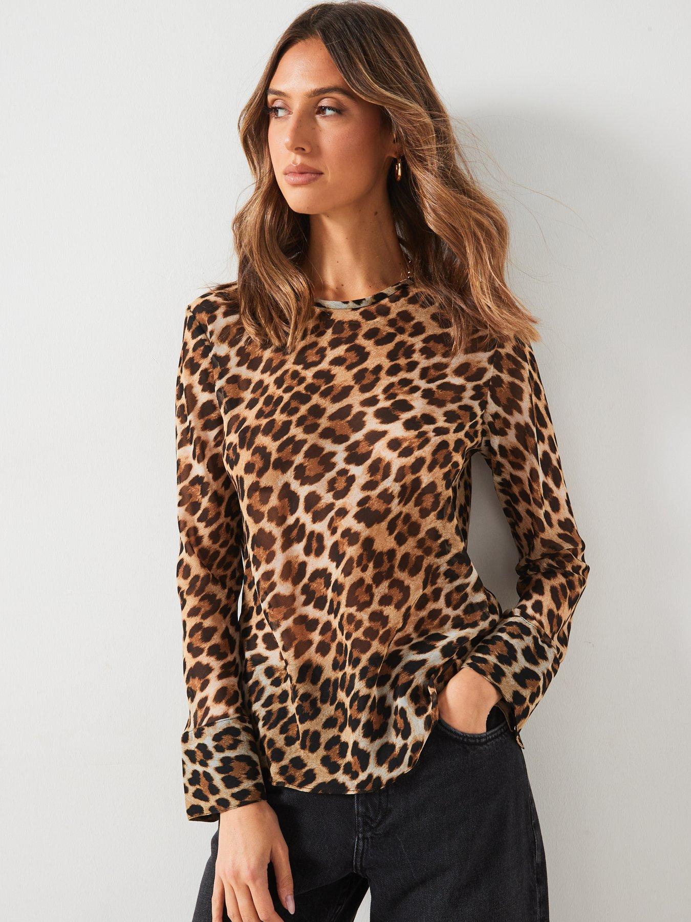 mango-leopard-print-long-sleeve-top-browndetail