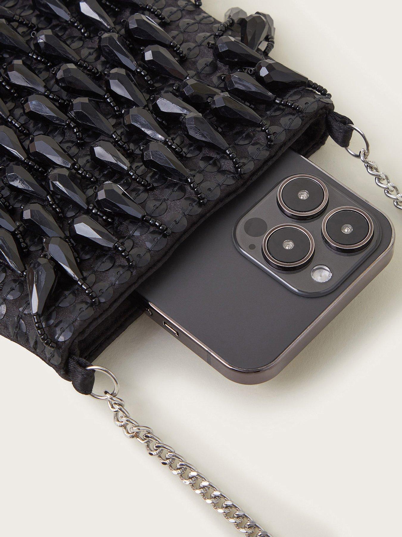 monsoon-tess-tear-drop-phone-bag-blackdetail