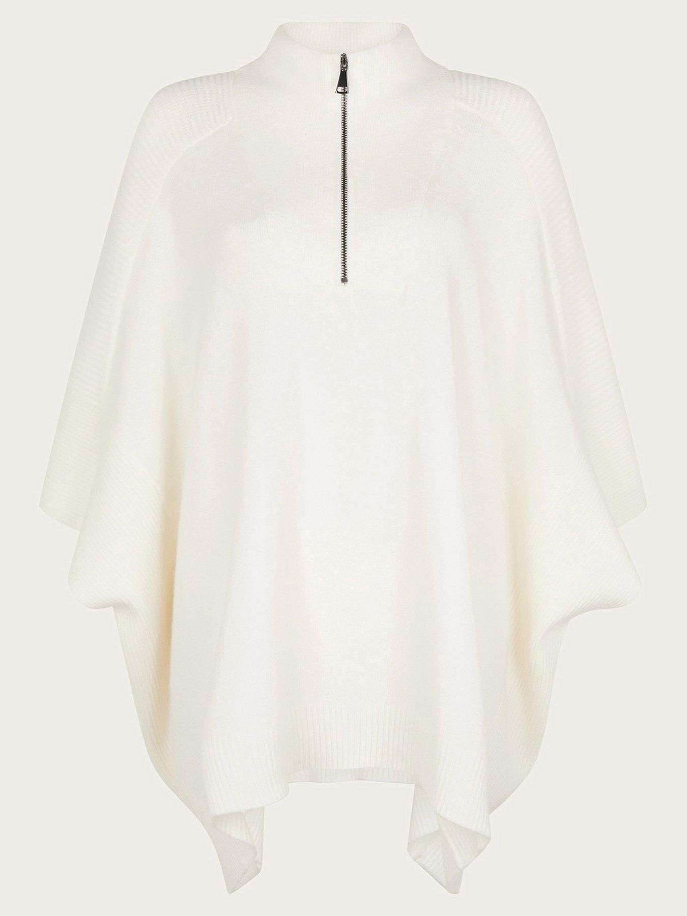 monsoon-zip-high-neck-poncho-creamoutfit