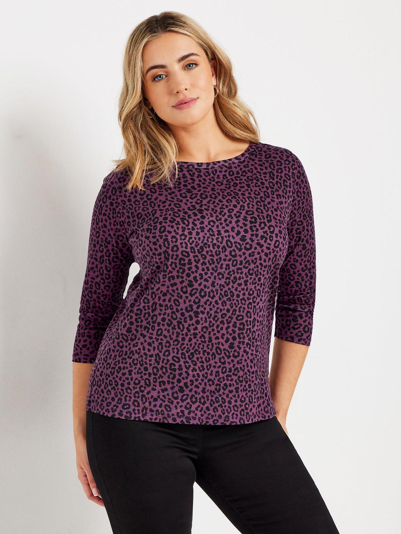 mco-34-sleeve-crew-neck-t-shirt-purple