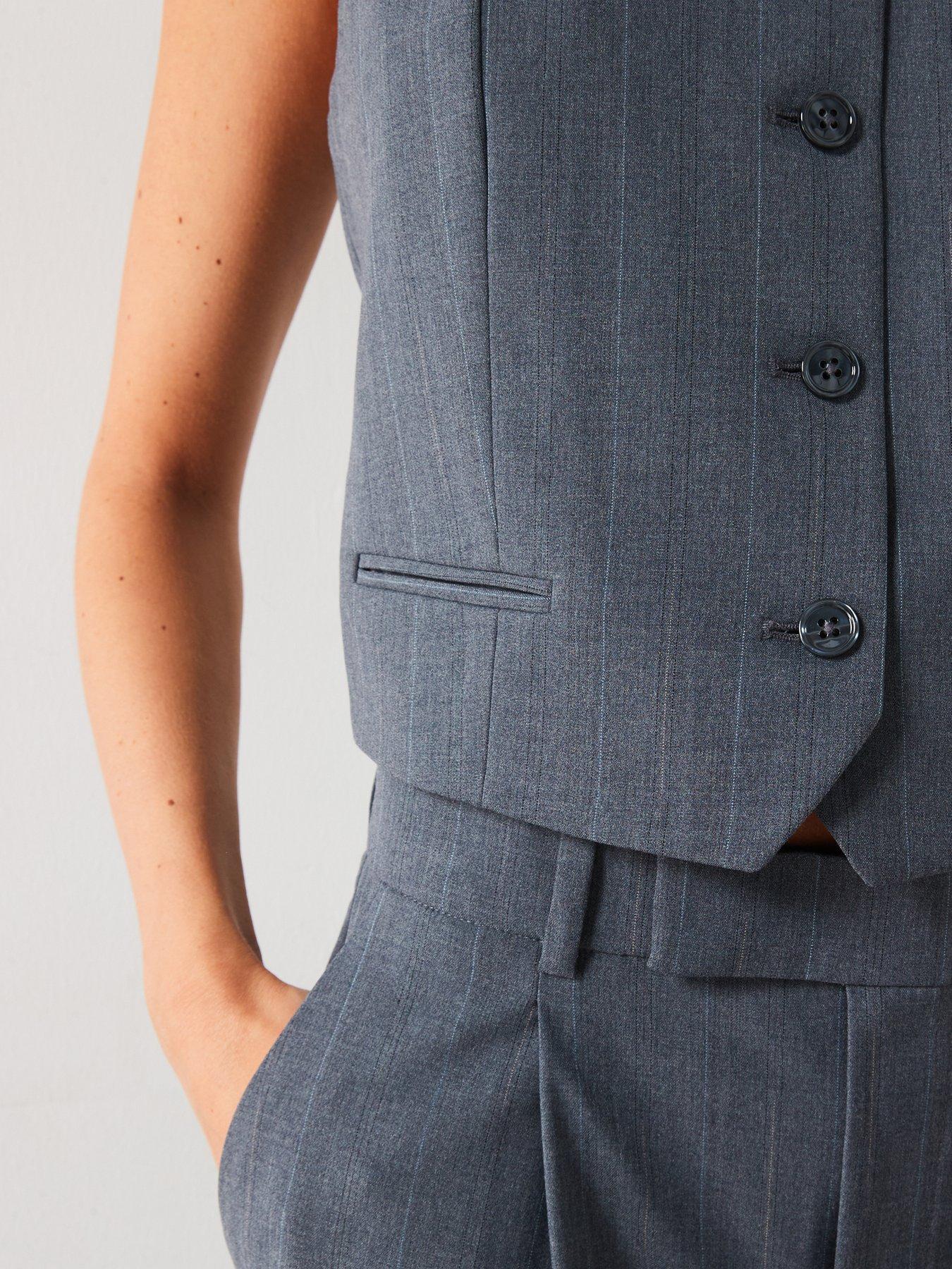 mango-button-pin-stripe-tailored-waistcoat-co-orddetail