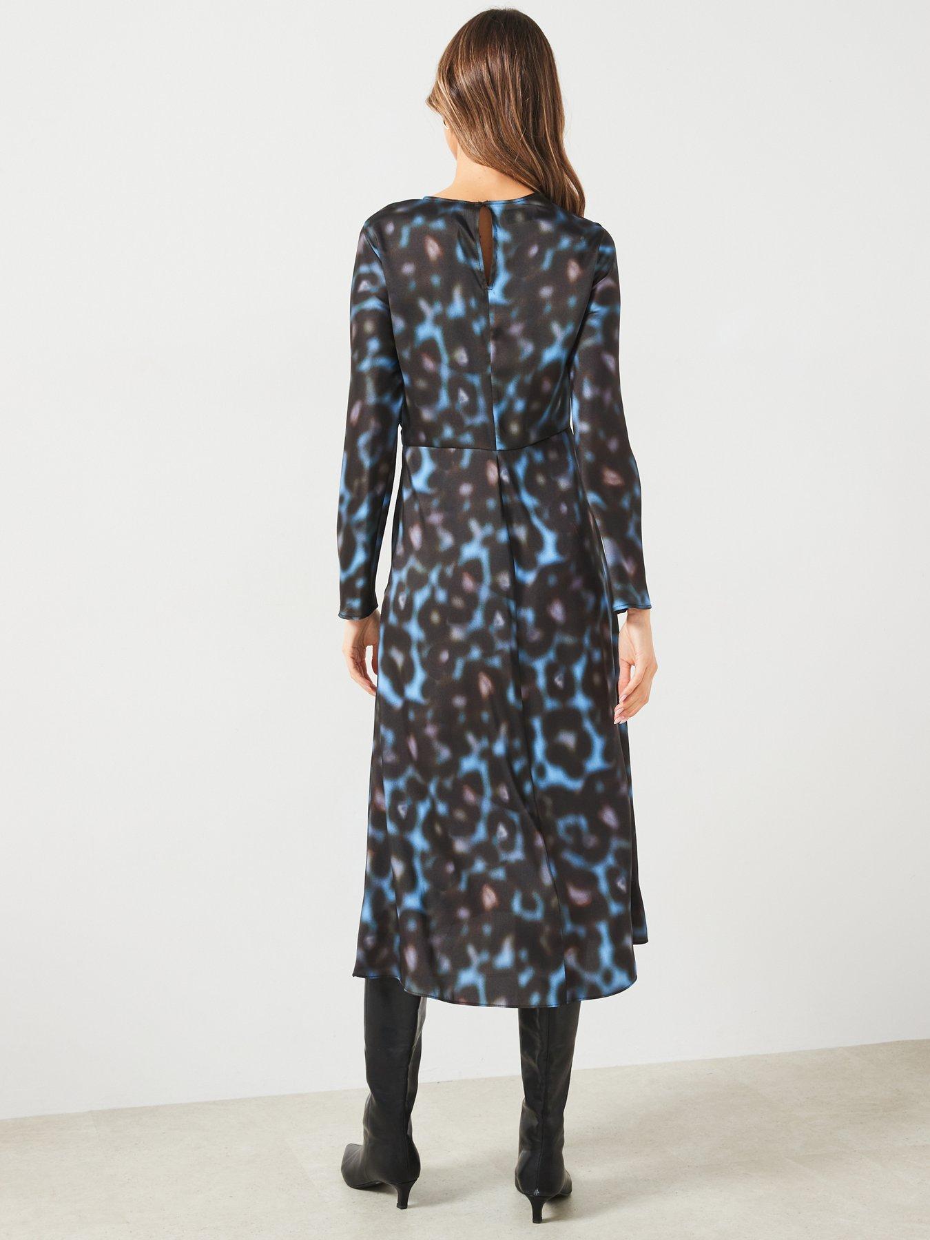 mango-printed-draped-satin-dress-multistillFront