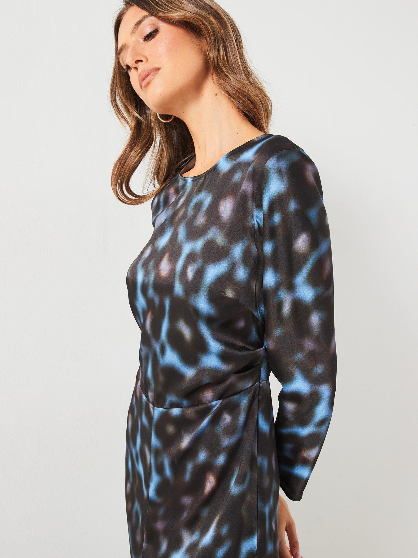 mango-printed-draped-satin-dress-multioutfit