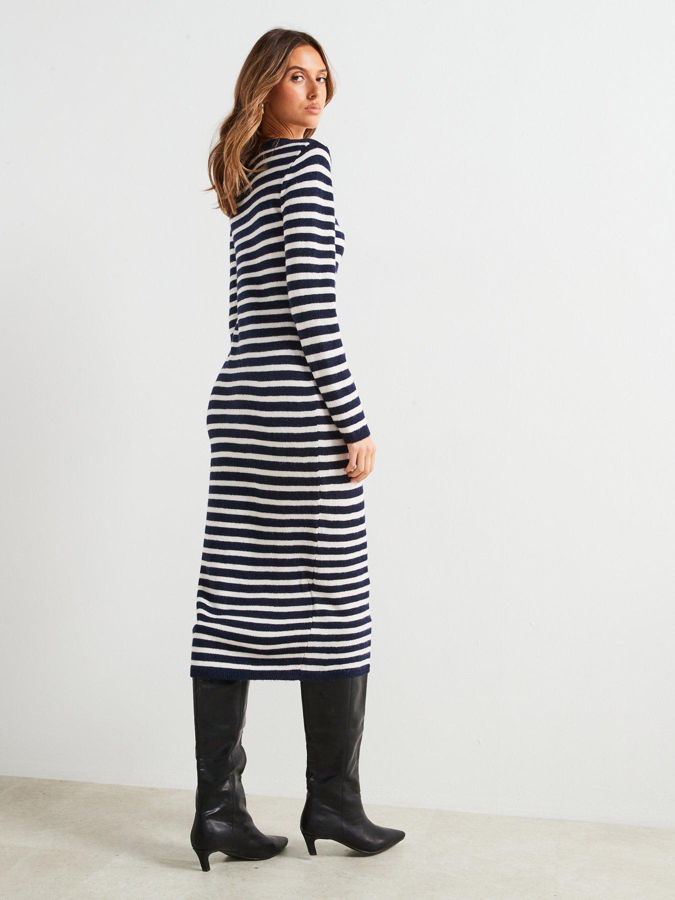 mango-striped-jersey-dress-navystillFront