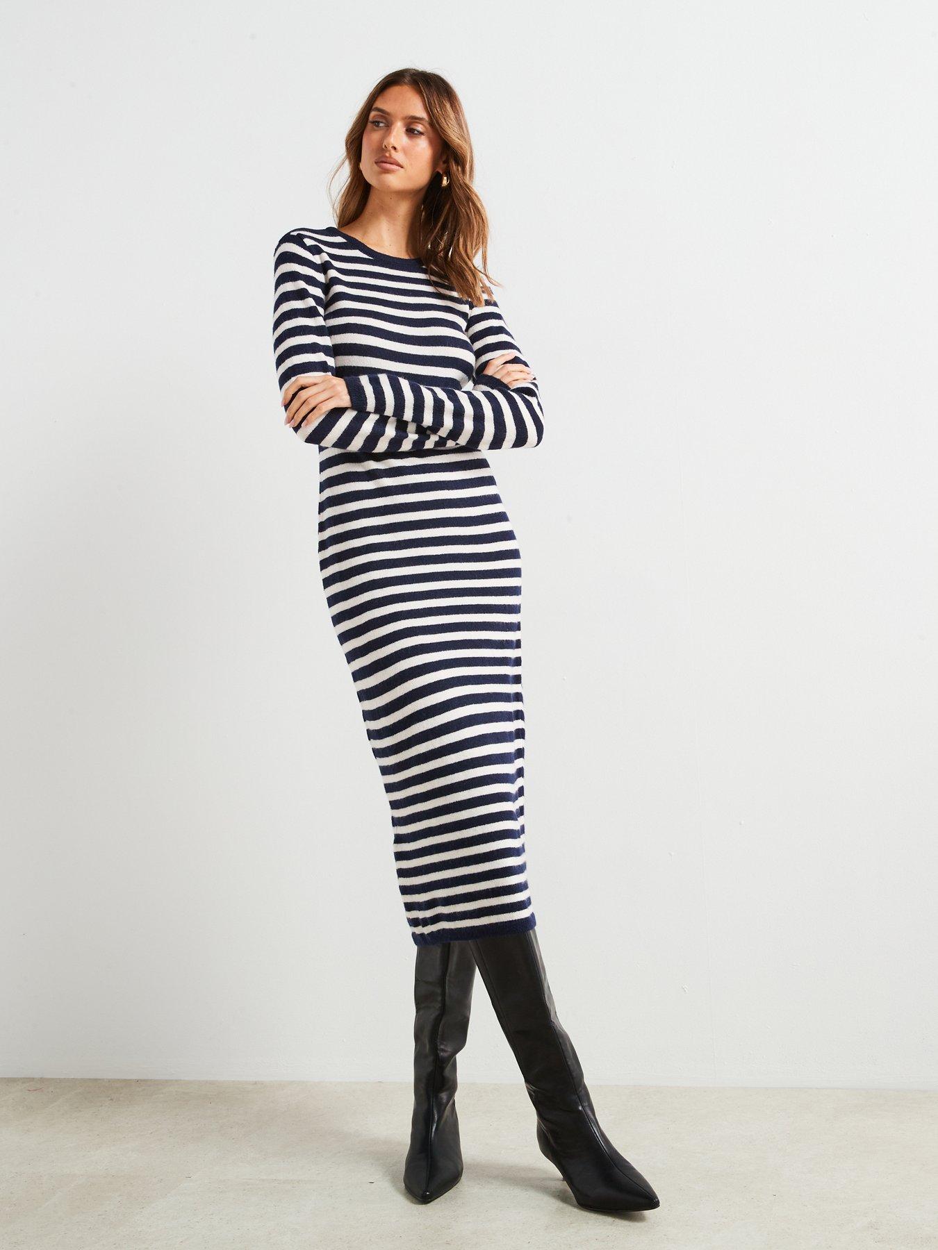 mango-striped-jersey-dress-navydetail