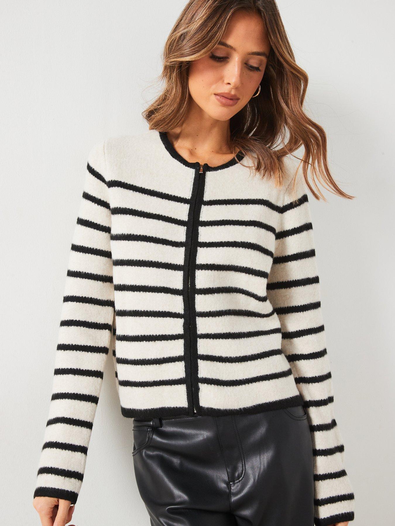 mango-striped-knitted-jacket-cream