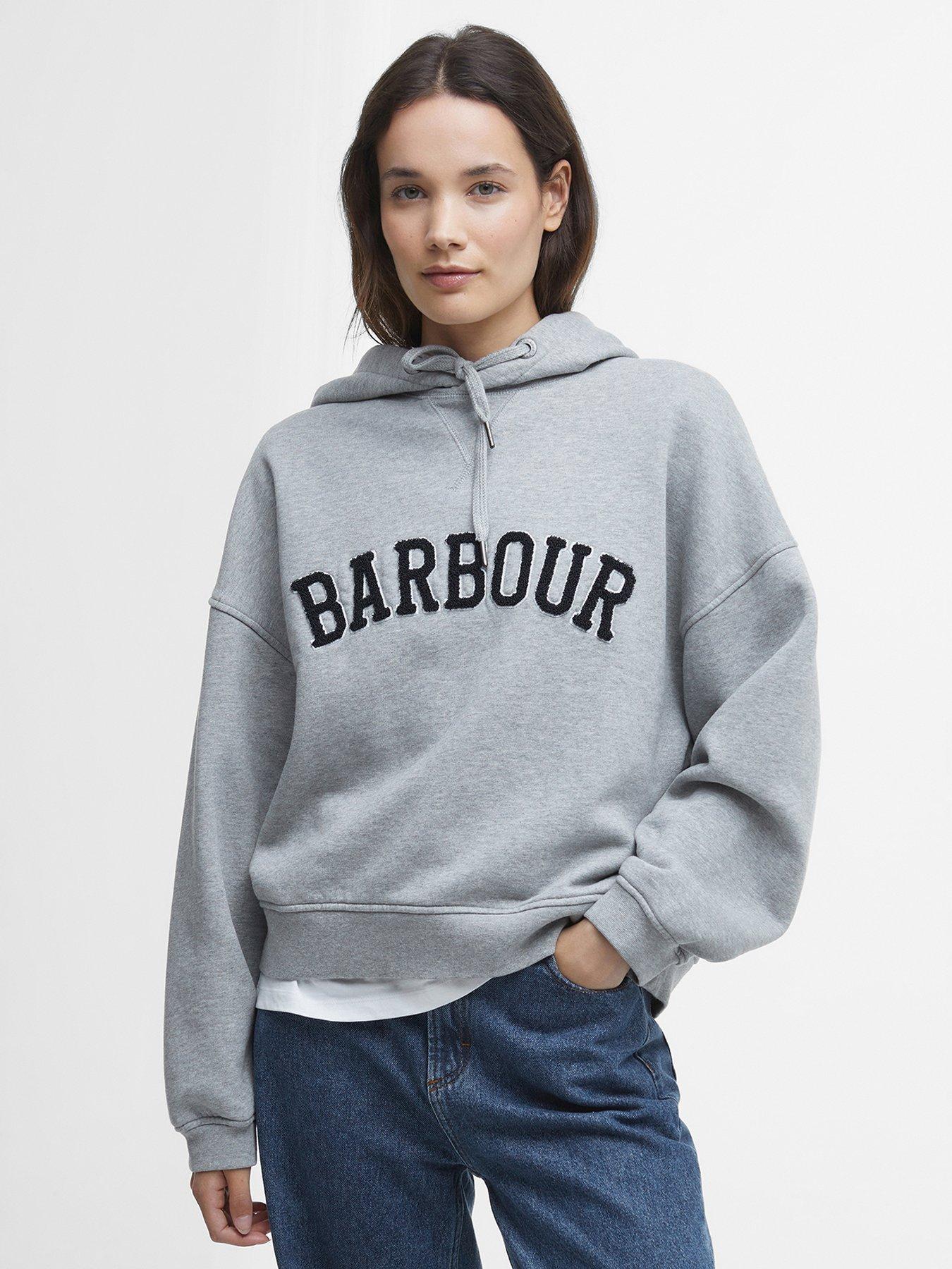 barbour-mayfield-hoodie-grey