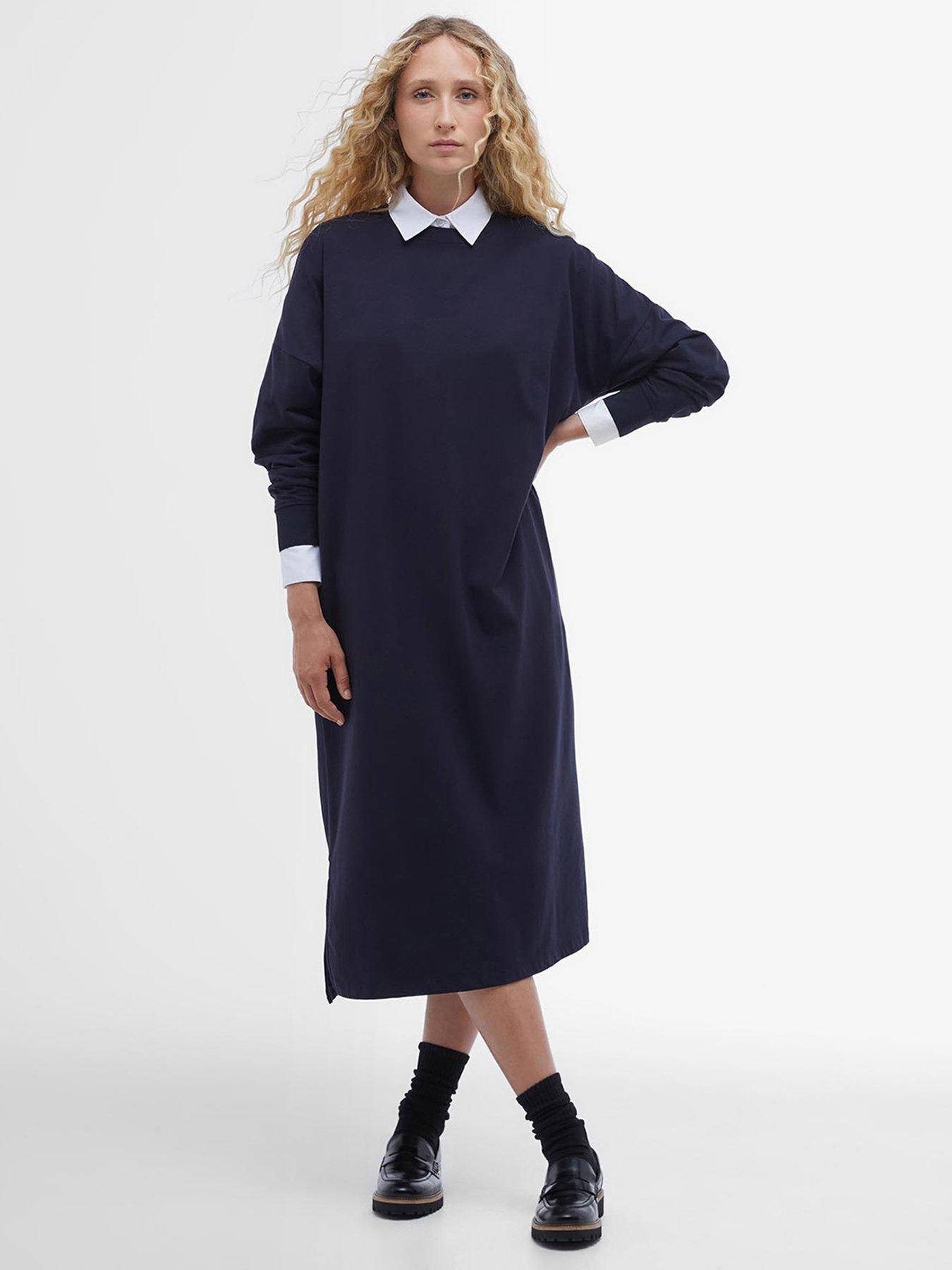 barbour-shelby-midi-dress-navy