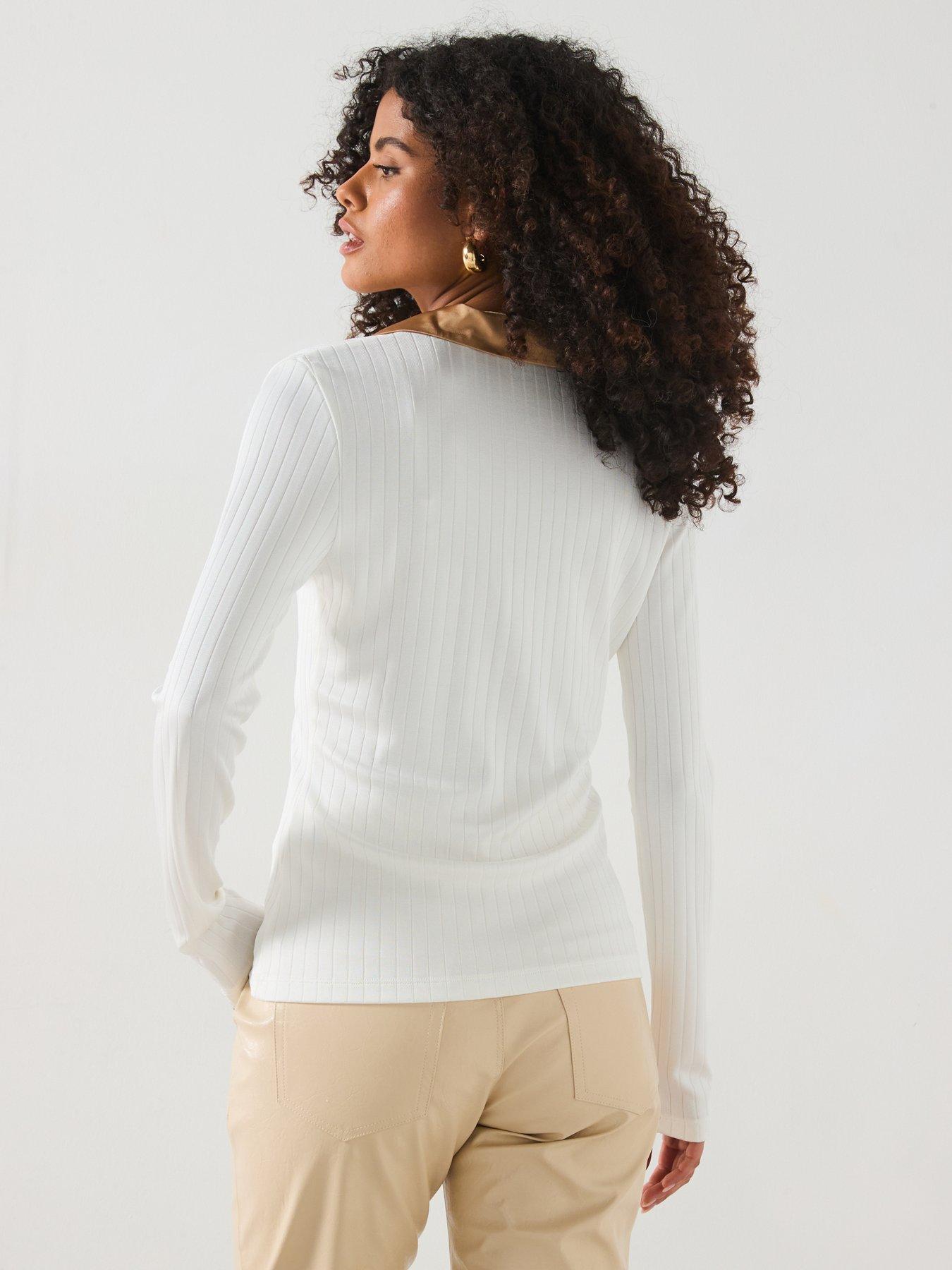 boss-elanny-long-sleeve-polo-top-whitestillFront