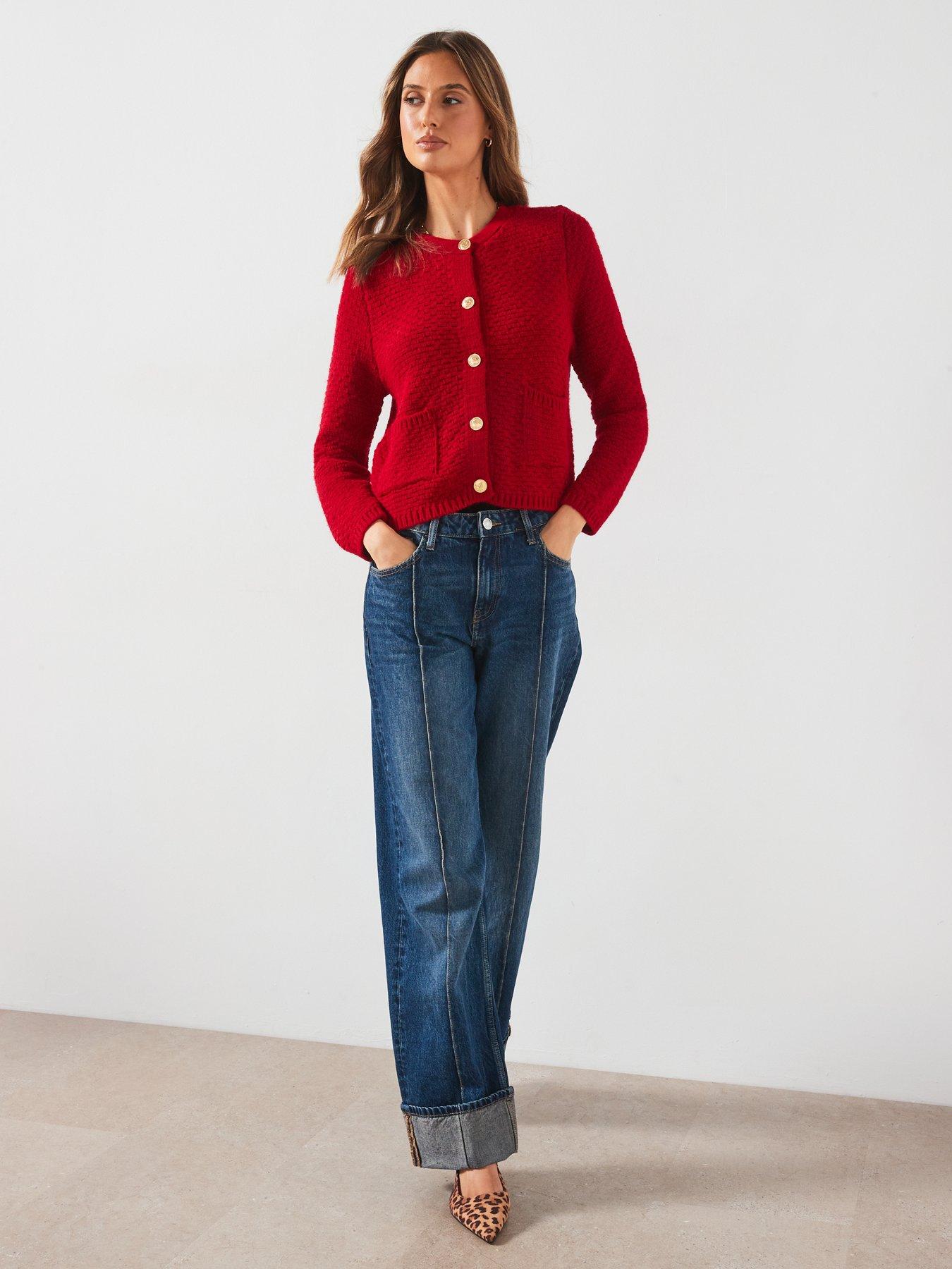 mango-knitted-button-jacket-reddetail