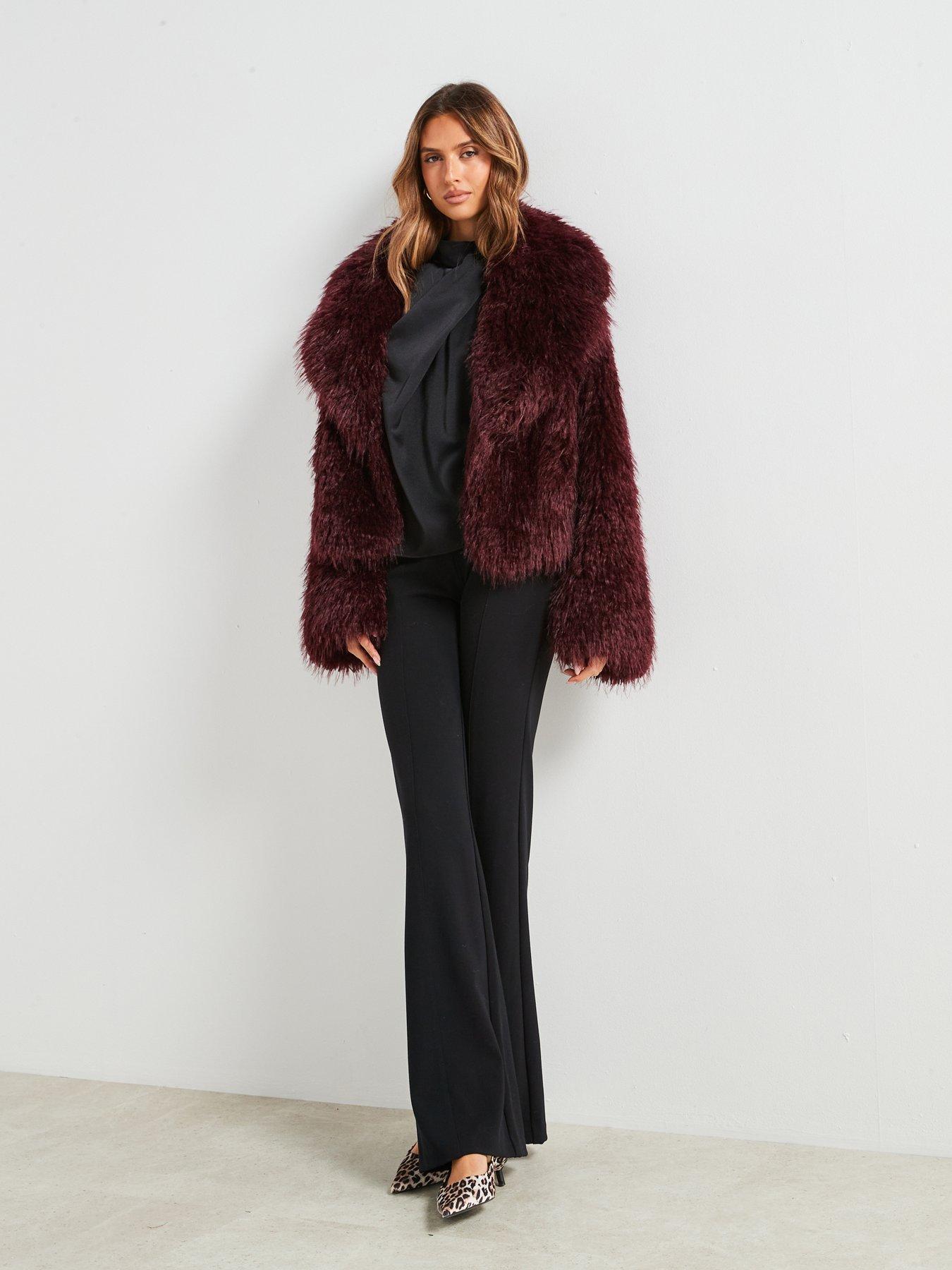 mango-burgundy-faux-fur-coatback