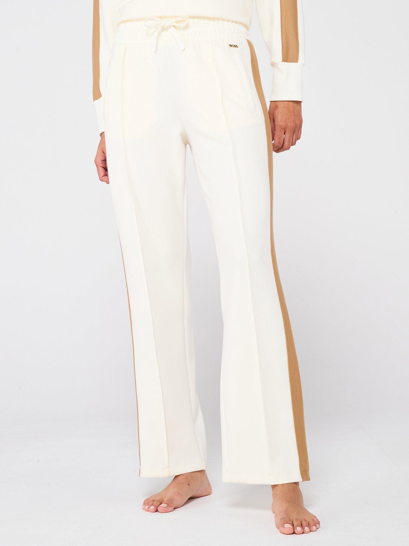 boss-dual-wide-leg-lounge-pant-white