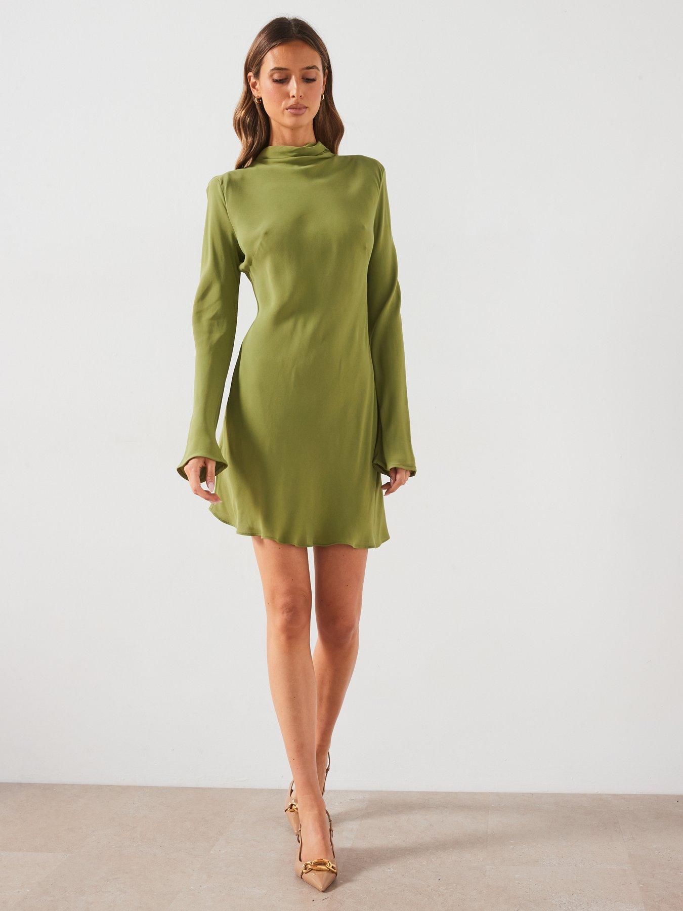 mango-premium-chiffon-dress-greenback