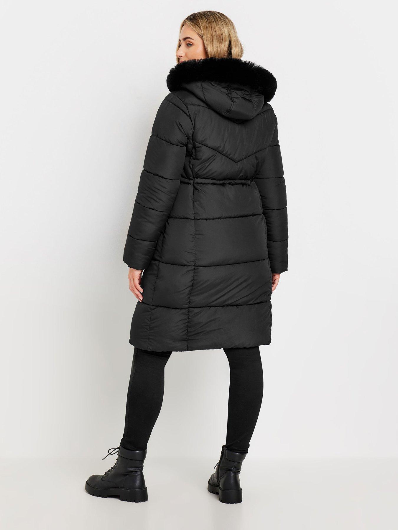 mco-quilted-fur-hood-coat-blackstillFront