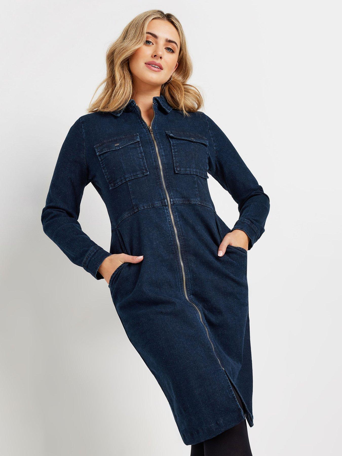 mco-zip-through-denim-dressoutfit