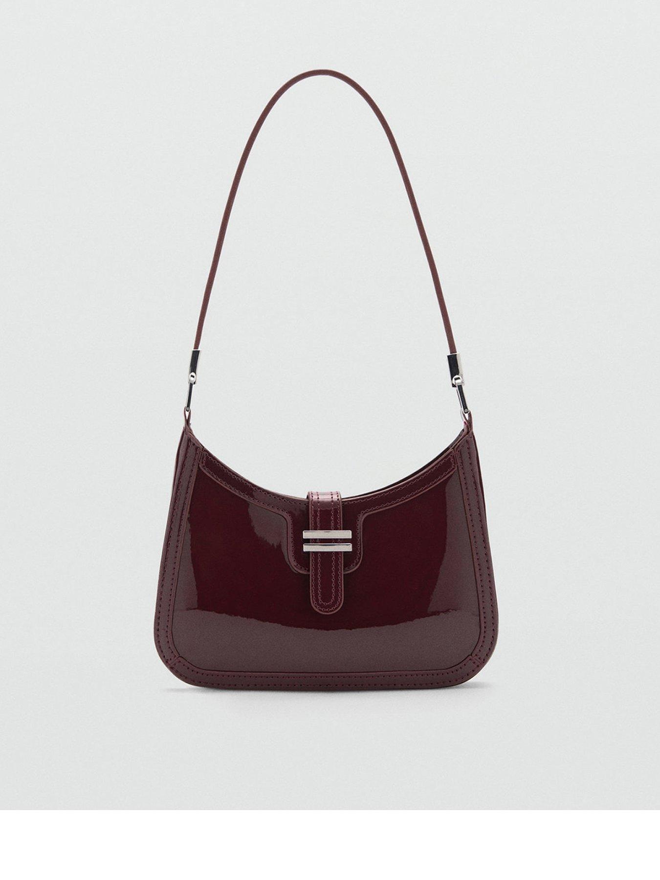 mango-burgundy-shoulder-bag