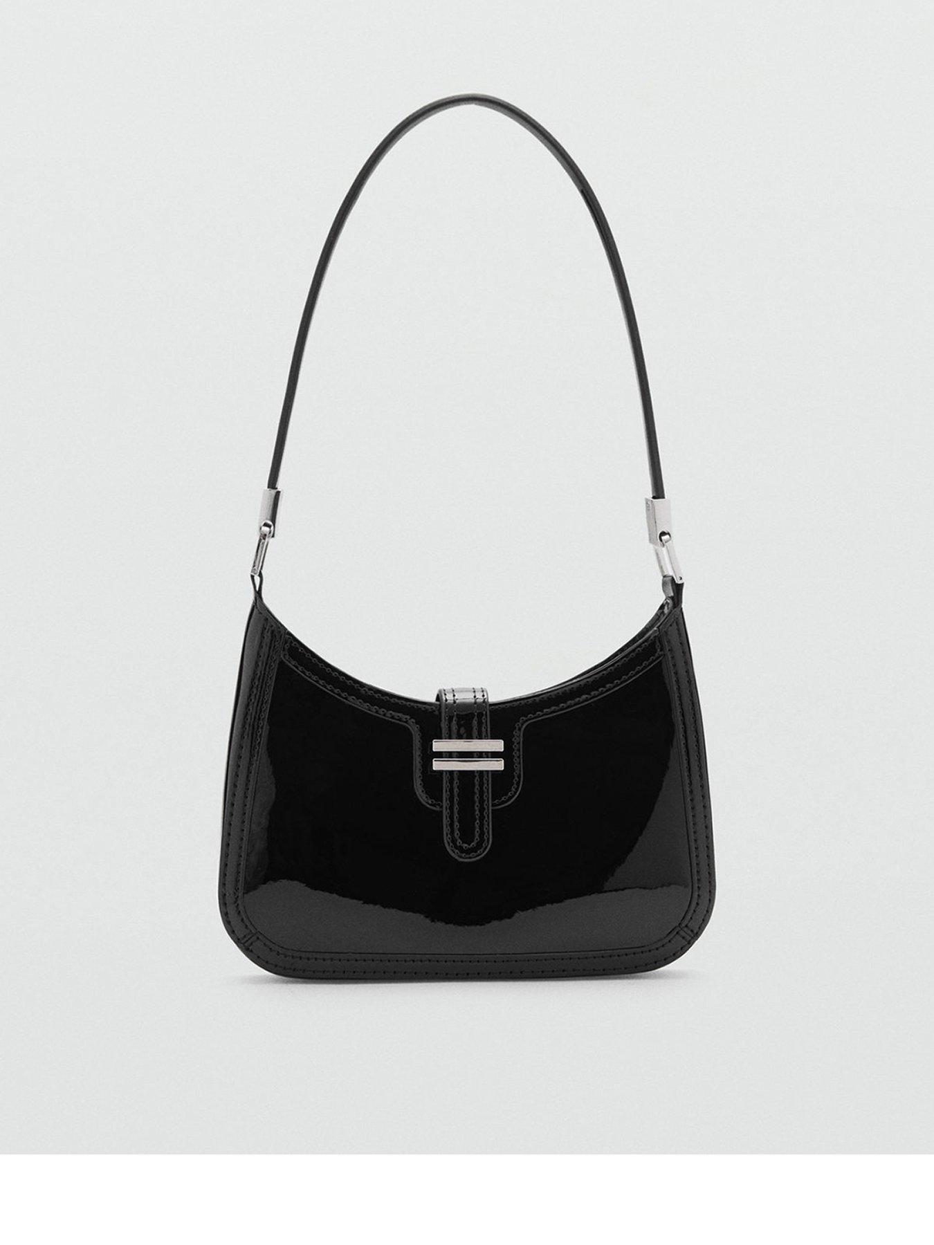 mango-black-shoulder-bag