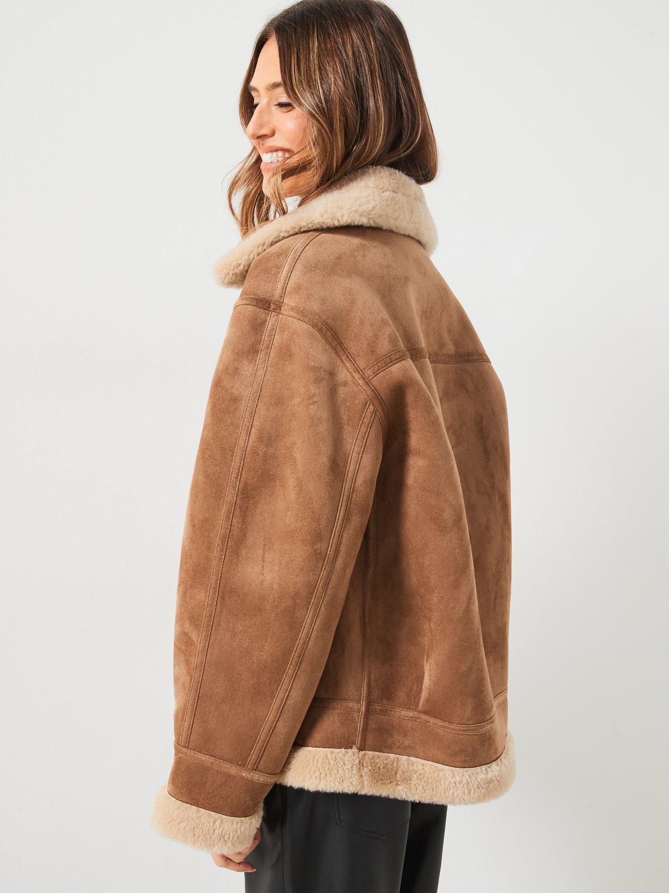 mango-tan-jacket-with-shearling-effect-liningstillFront