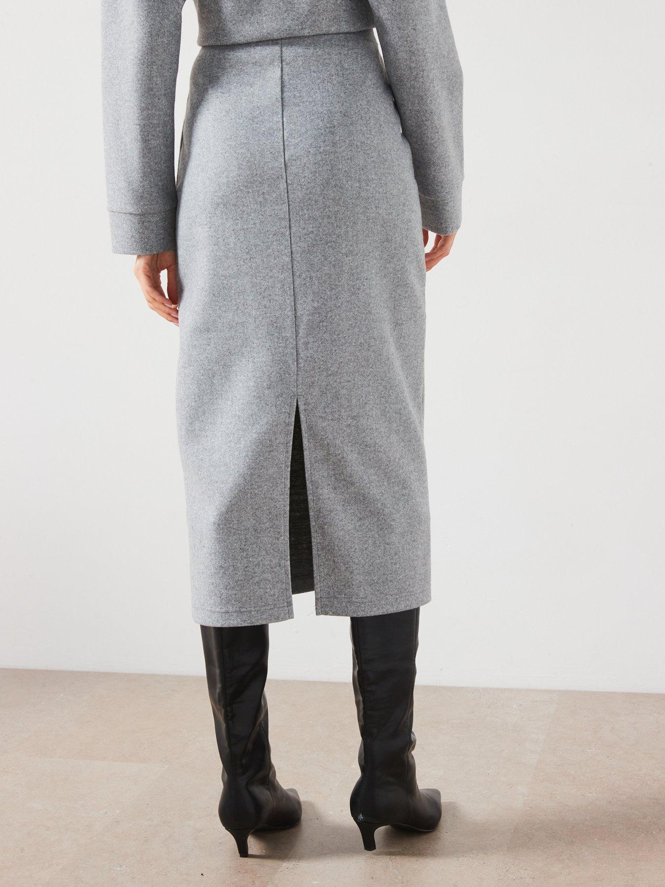 mango-co-ord-plush-skirt-greystillFront