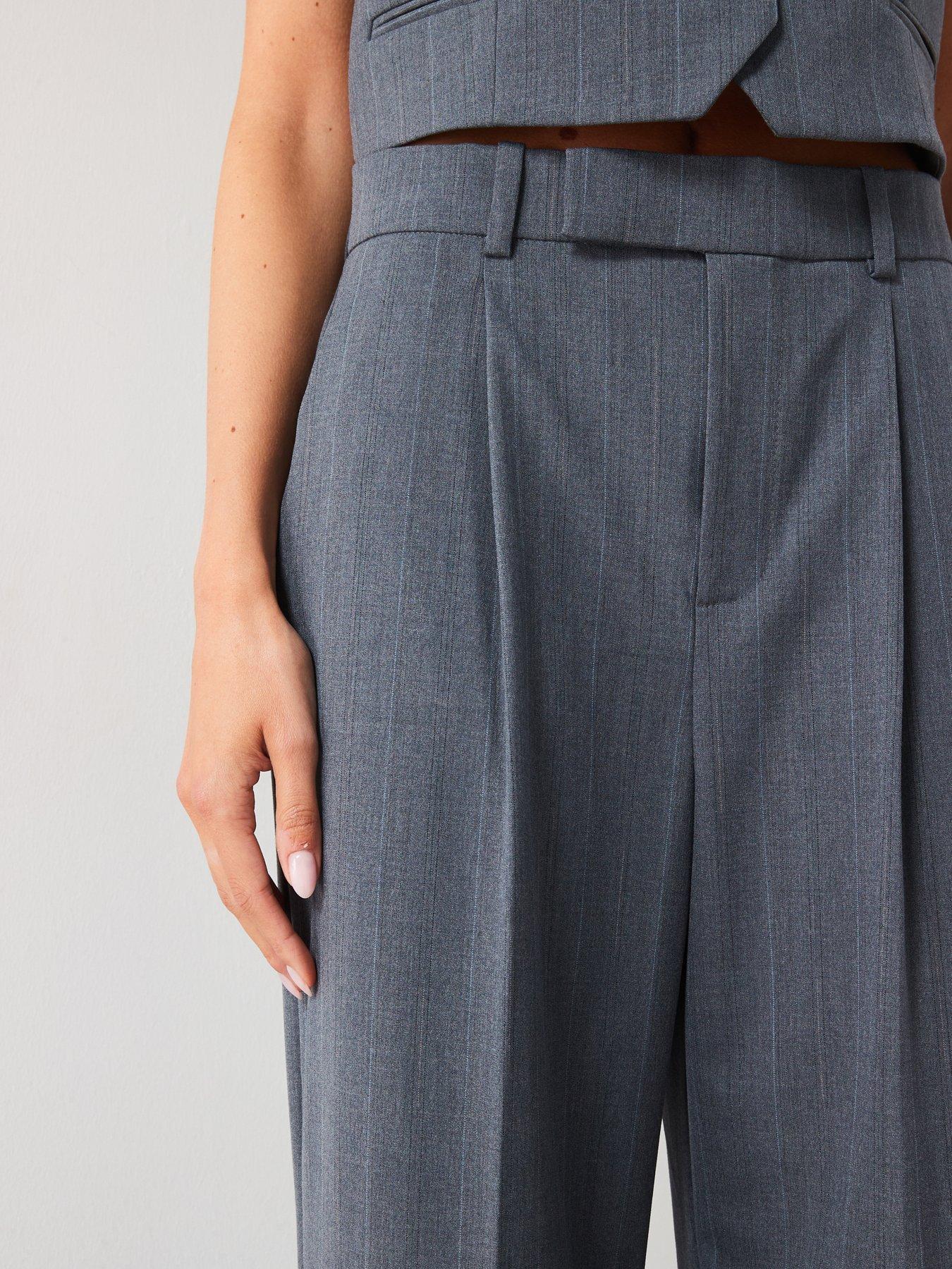 mango-pin-stripe-tailored-trouser-co-orddetail