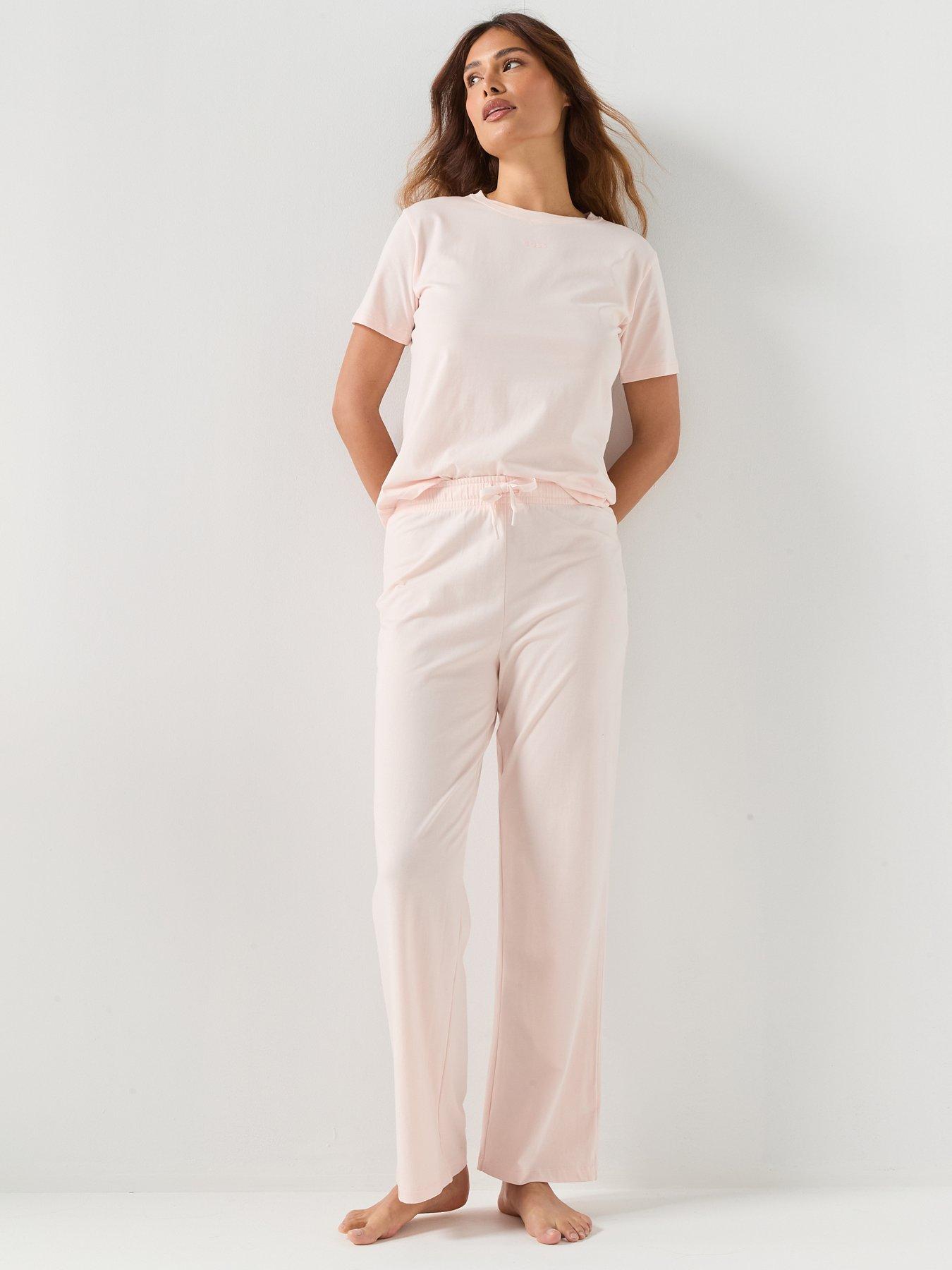 Image 3 of 5 of BOSS Logo Pyjama T-Shirt - Pink
