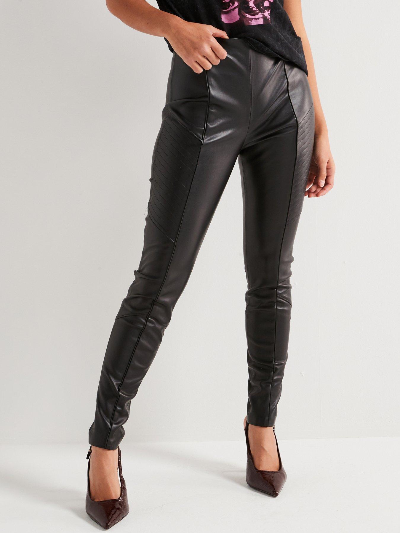 hugo-hesaja-faux-leather-leggings-black