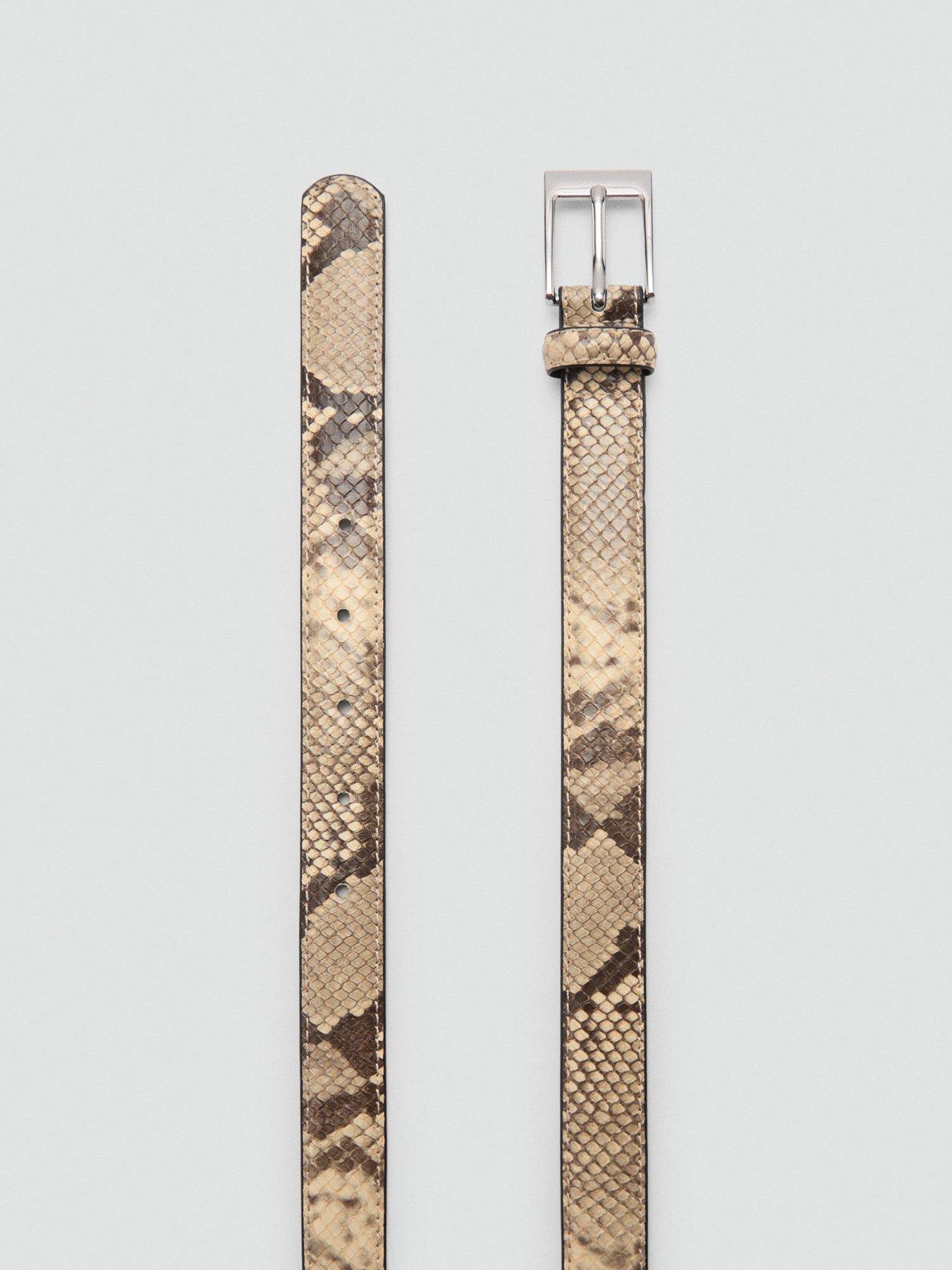 mango-snake-print-buckle-beltback