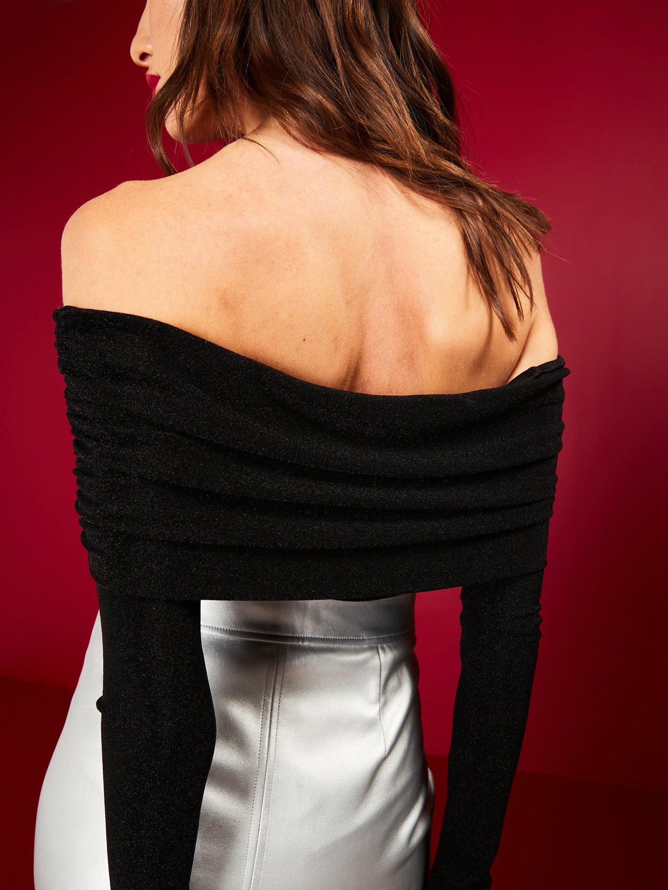 mango-lurex-off-the-shoulder-topstillFront