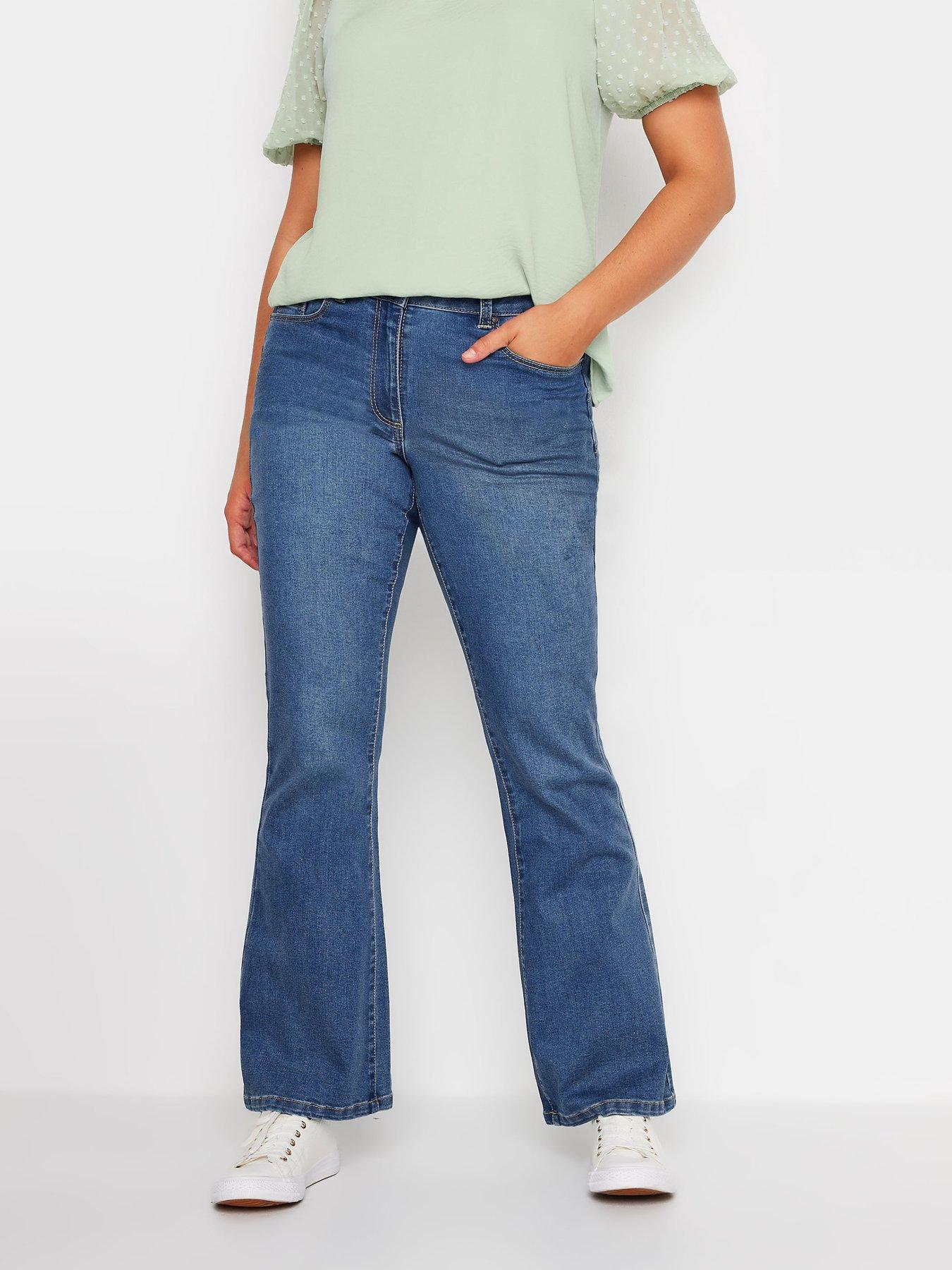 mco-petite-bootcut-belt-loops-jeans-blue