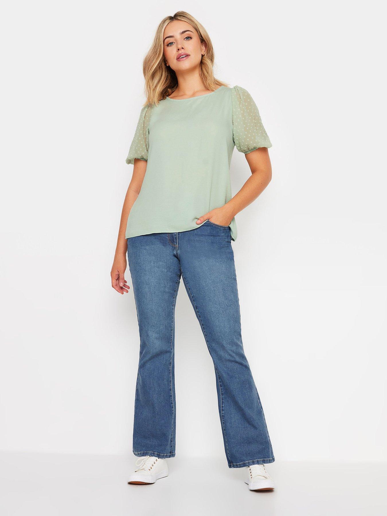 mco-petite-bootcut-belt-loops-jeans-blueback