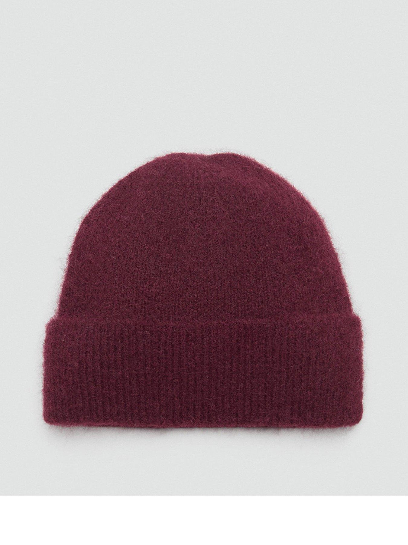 mango-burgundy-beanie-hat