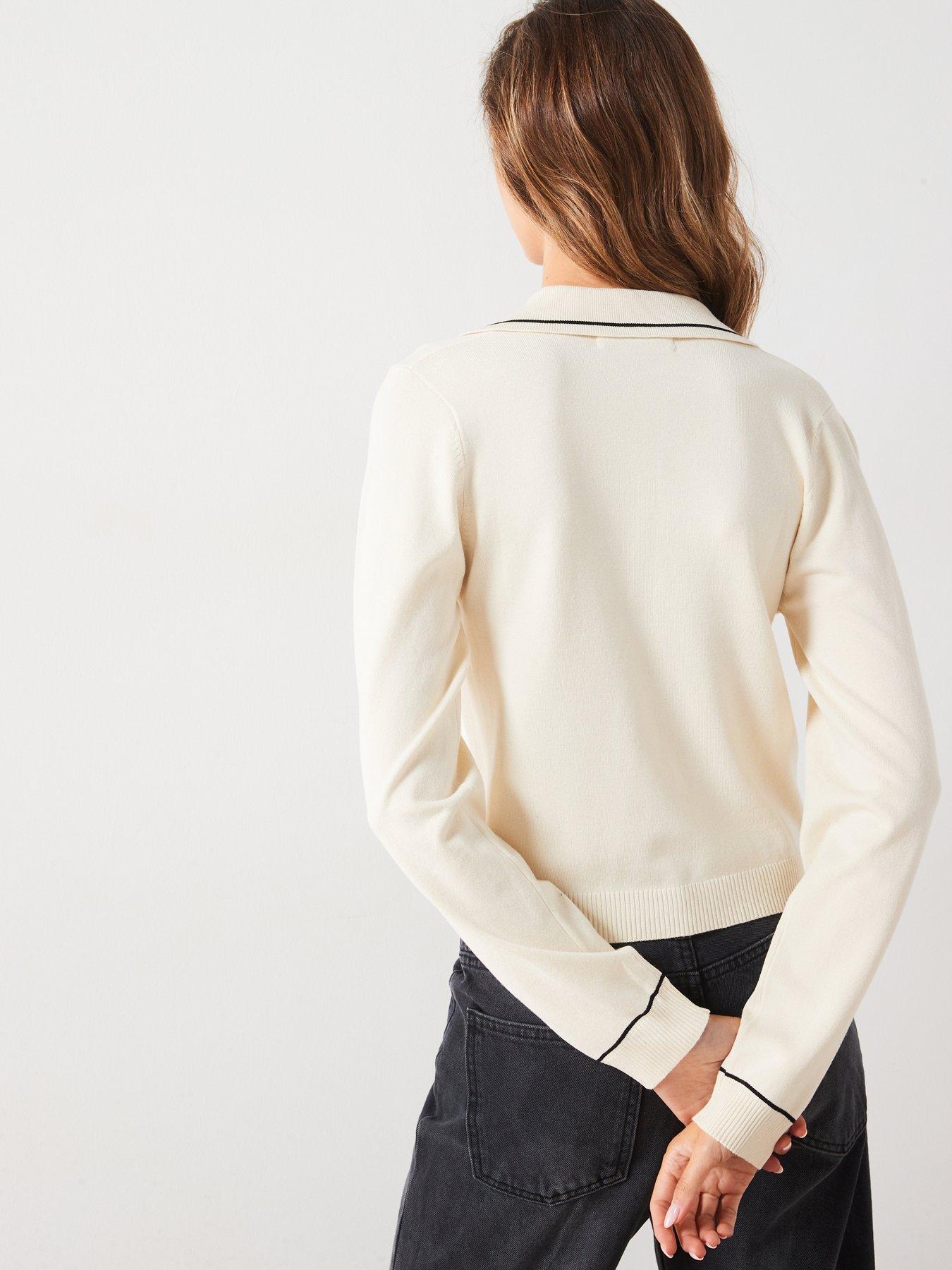 mango-open-collar-contrast-jumper-creamstillFront