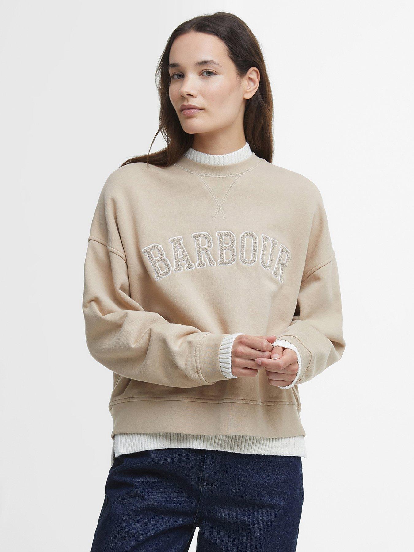 barbour-silverdale-sweatshirt-beige