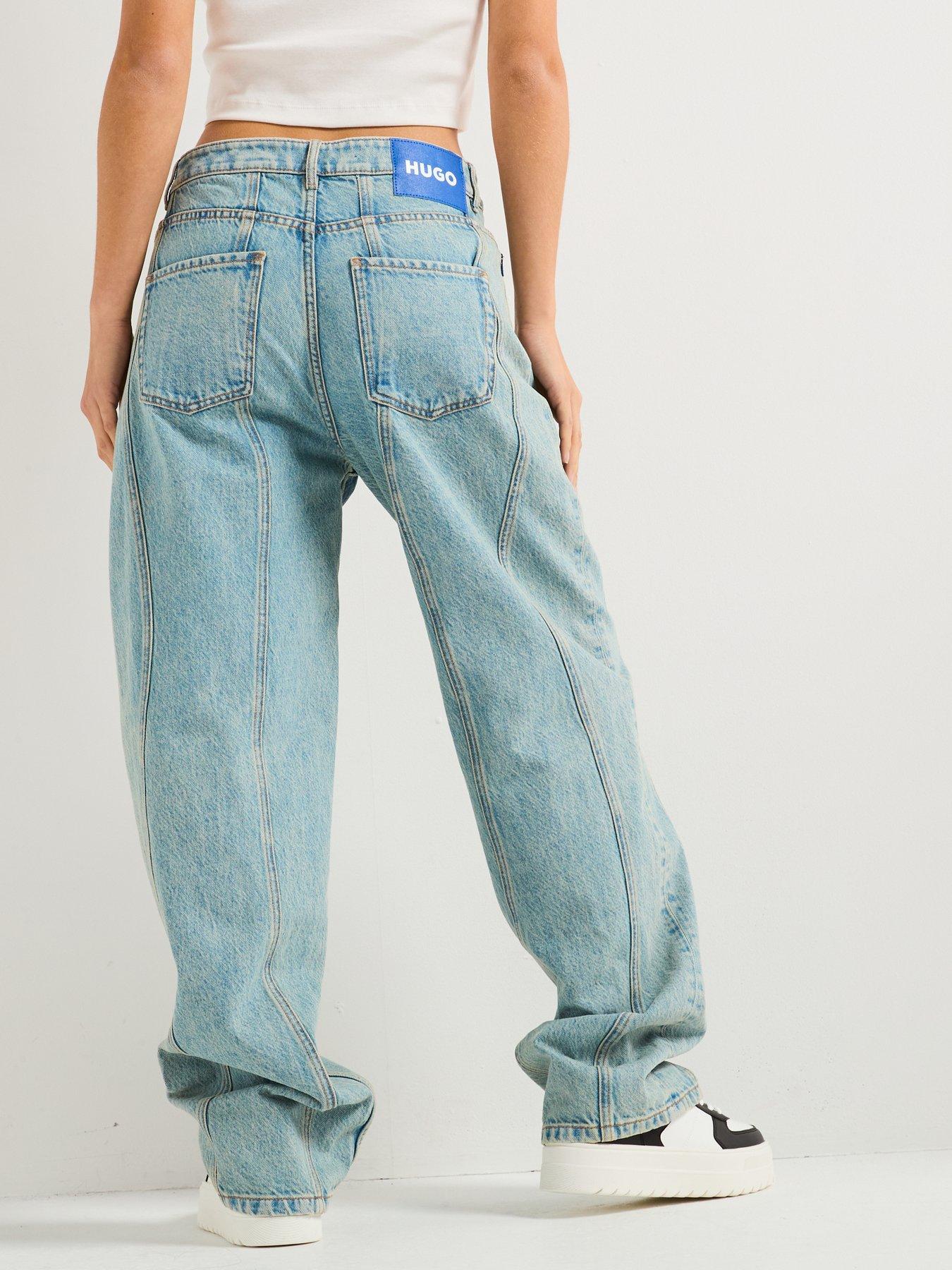 hugo-leni-straight-leg-denim-jeans-bluestillFront