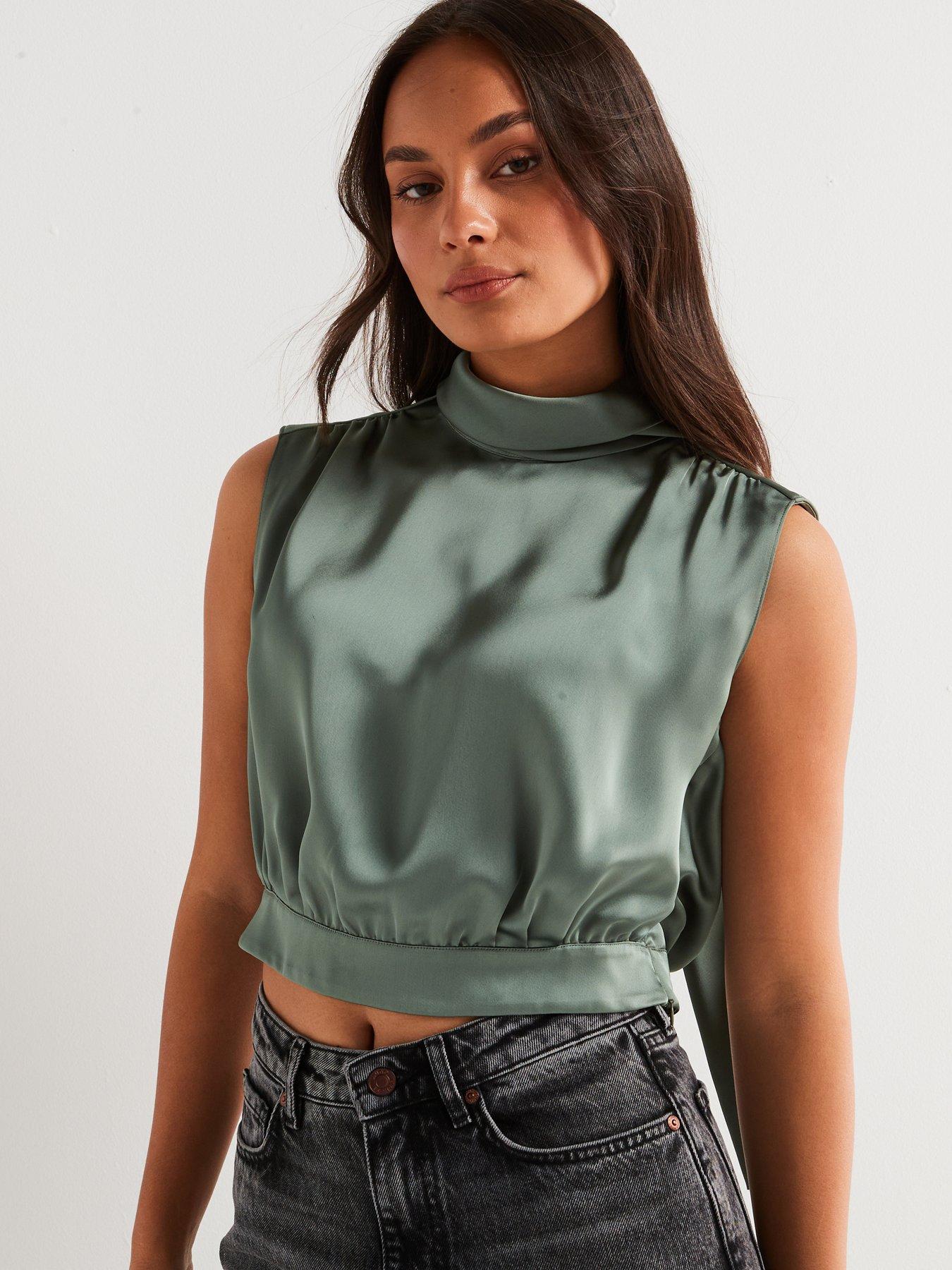 hugo-canile-tie-open-back-top-greenoutfit