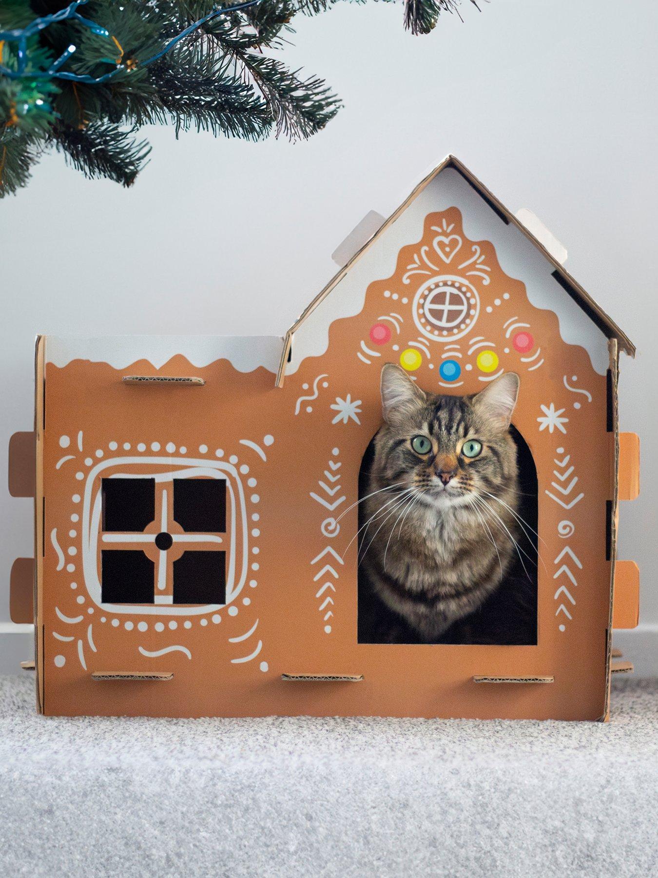 rosewood-build-your-own-cardboard-gingerbread-house-cat-scratcher