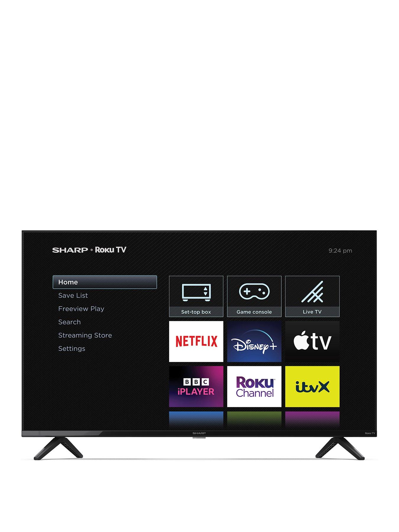 sharp-43gd2k-43-inch-full-hdnbspsmart-roku-tvstillFront