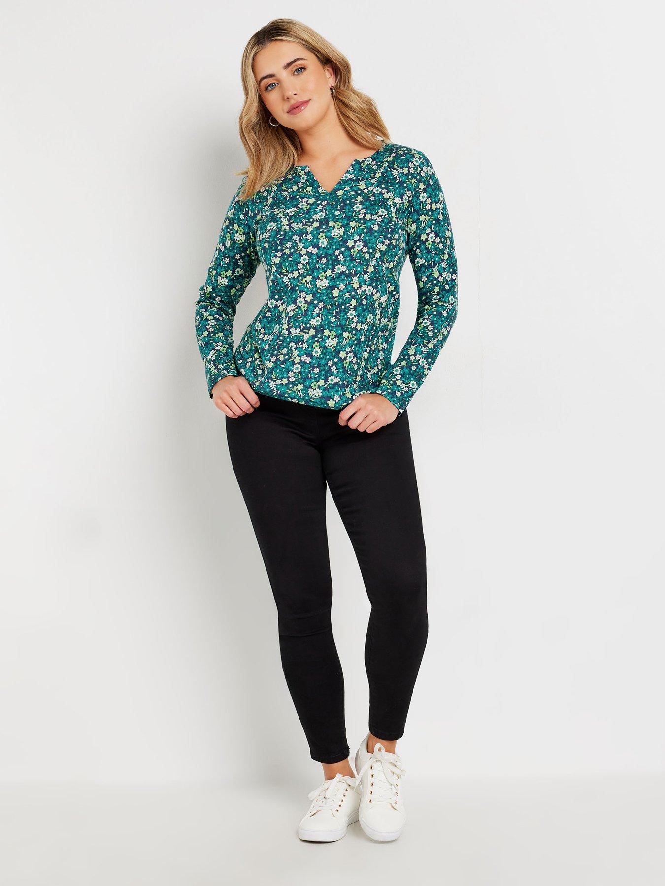 mco-ditsy-long-sleeve-notch-neck-topback