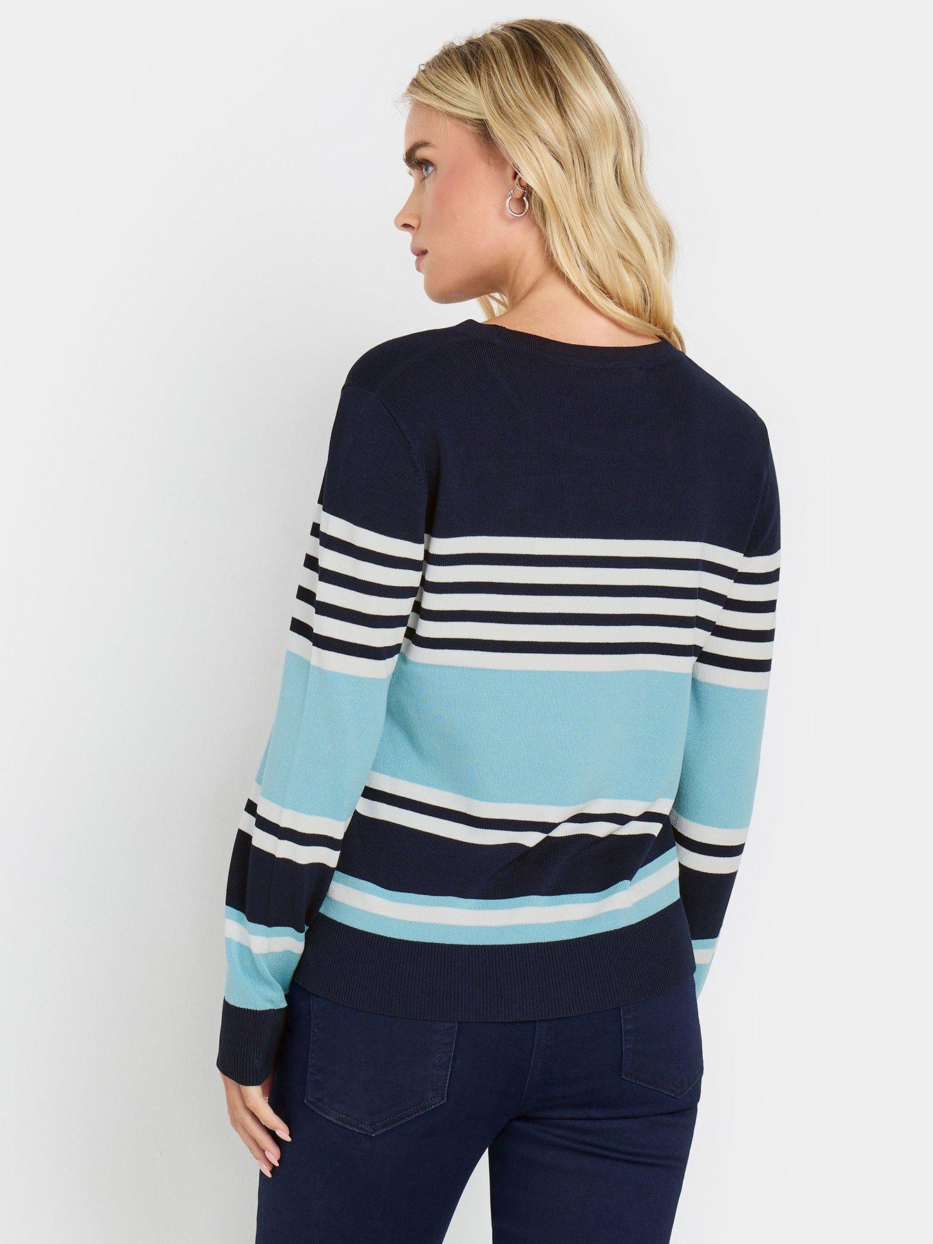 mco-petite-multi-navy-stripe-jumperstillFront