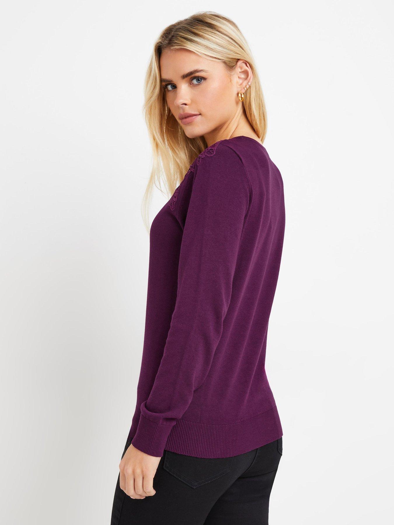 mco-petite-lace-trim-jumperstillFront