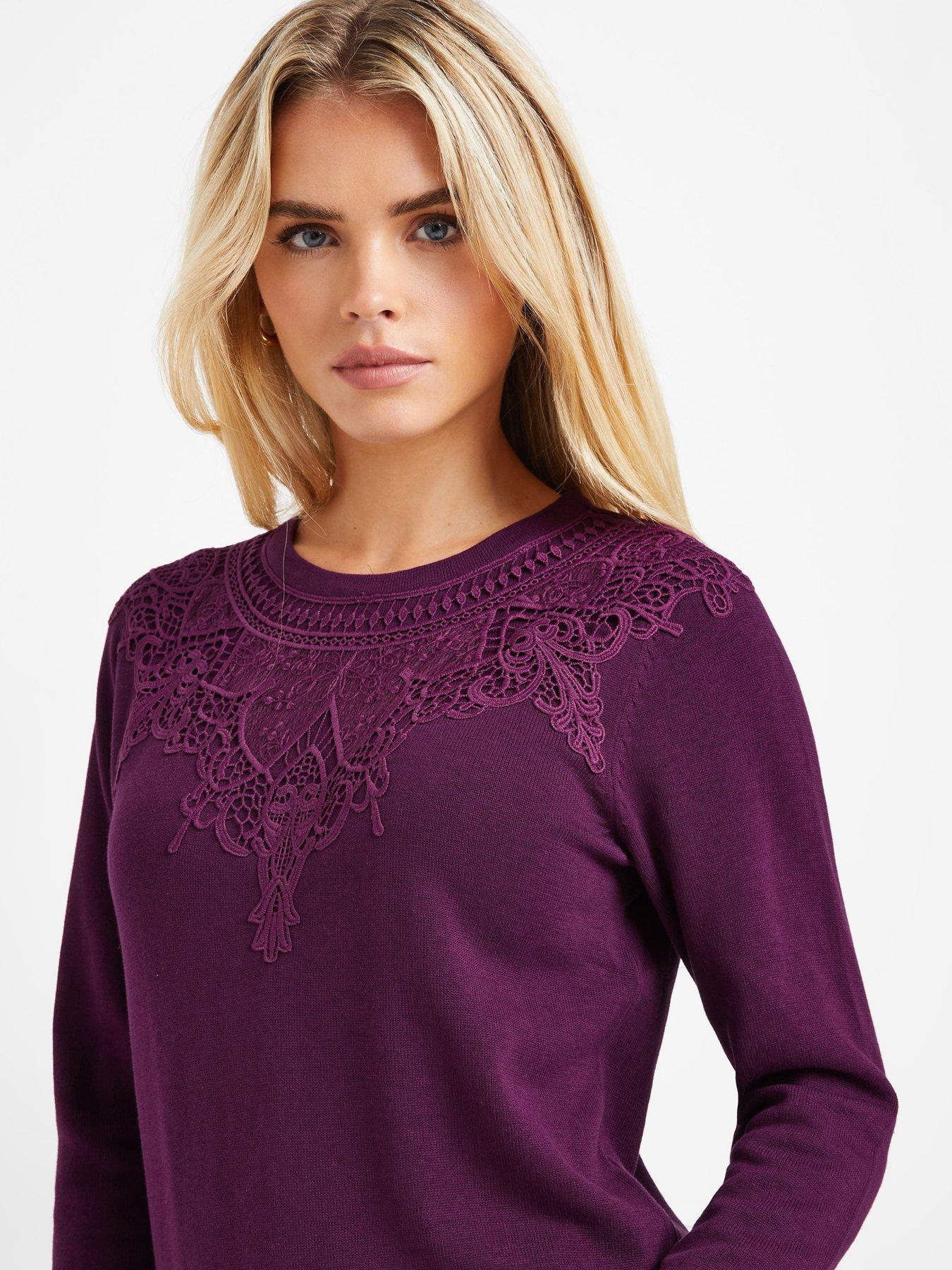 mco-petite-lace-trim-jumperoutfit